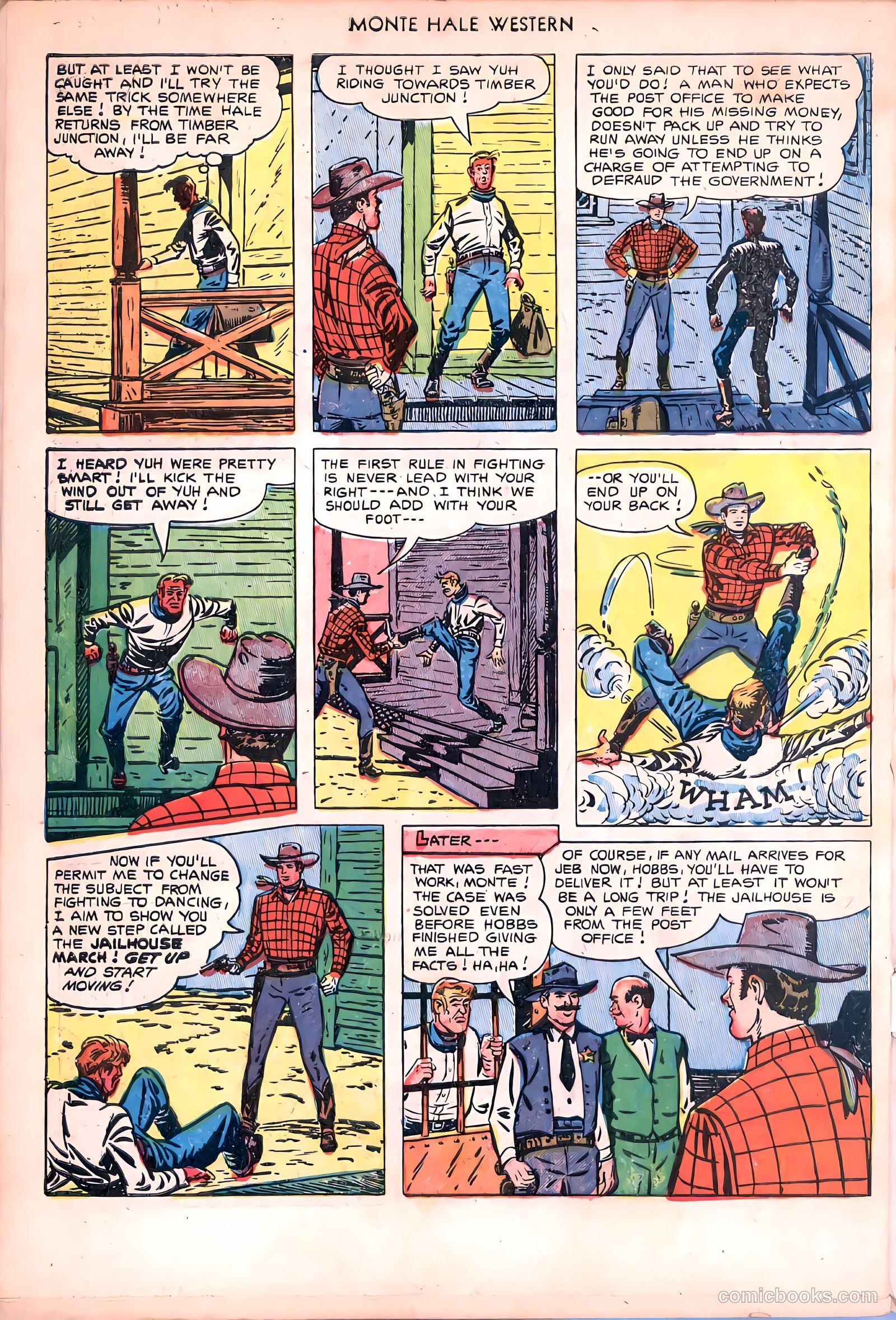 Monte Hale Western #81 — page 34 of 36