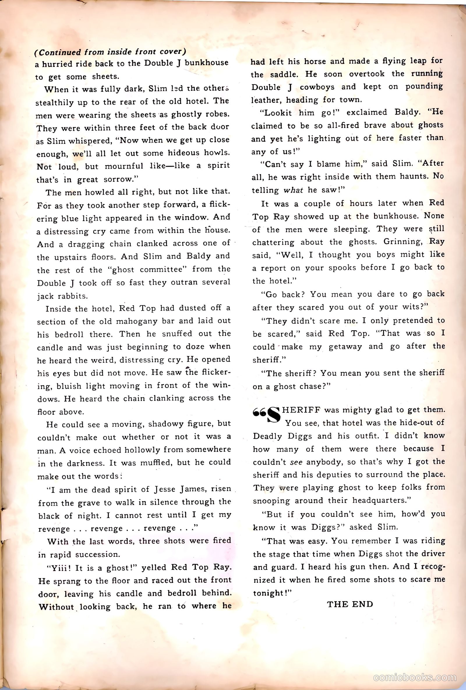 Monte Hale Western #81 — page 35 of 36