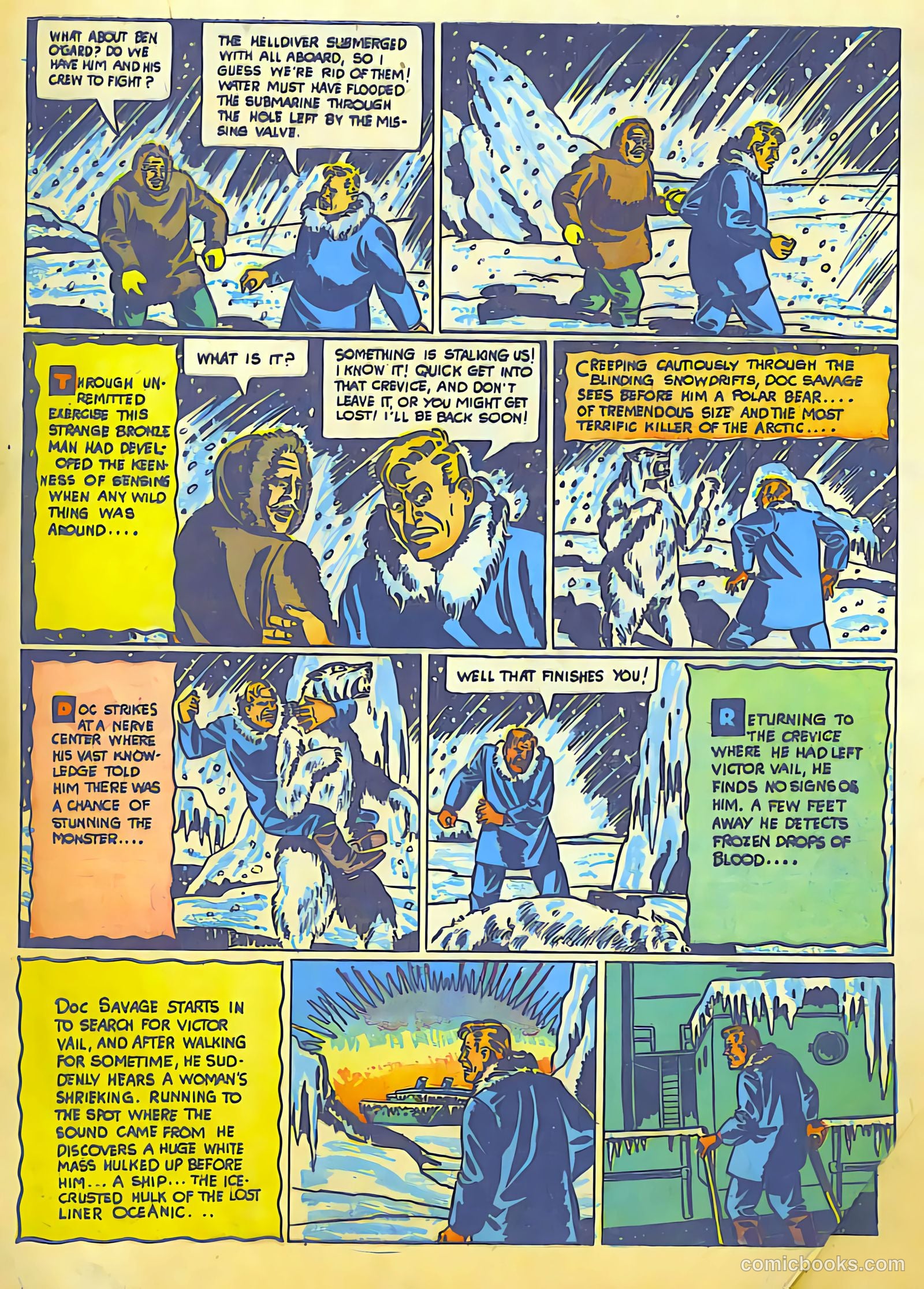 Doc Savage Comics #? — page 4 of 68