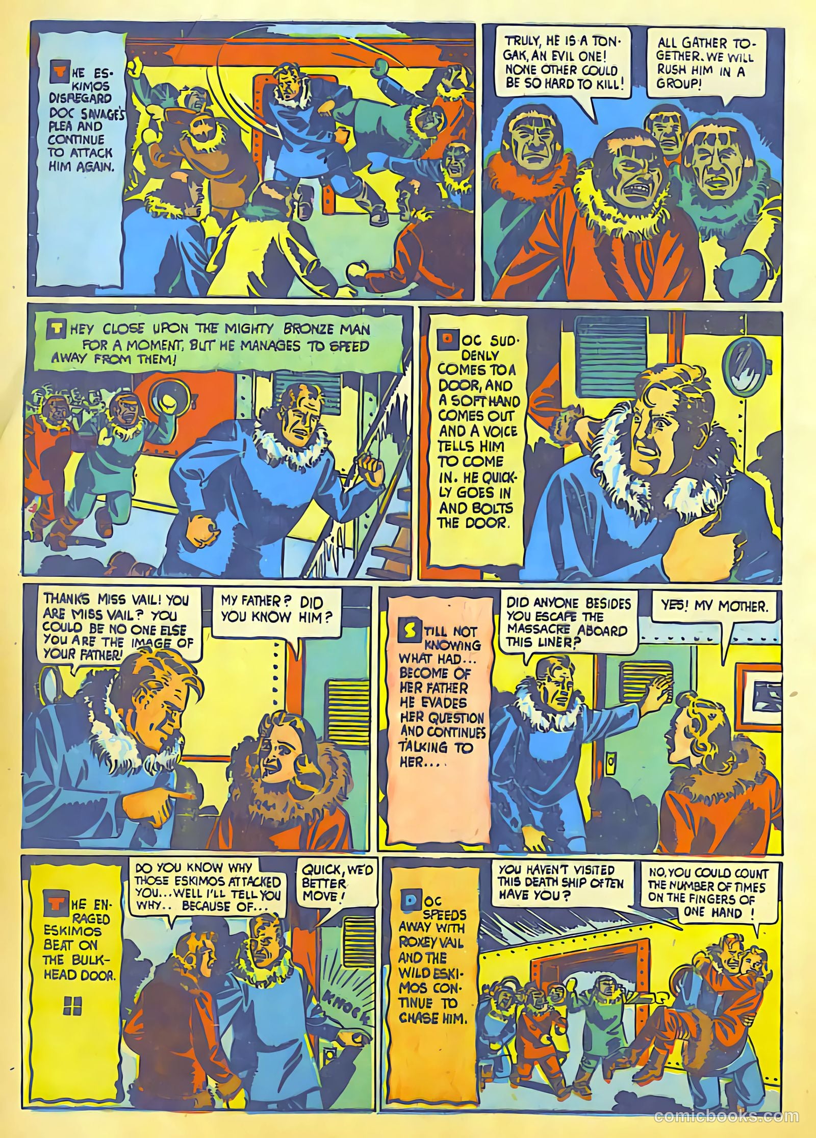 Doc Savage Comics #? — page 6 of 68