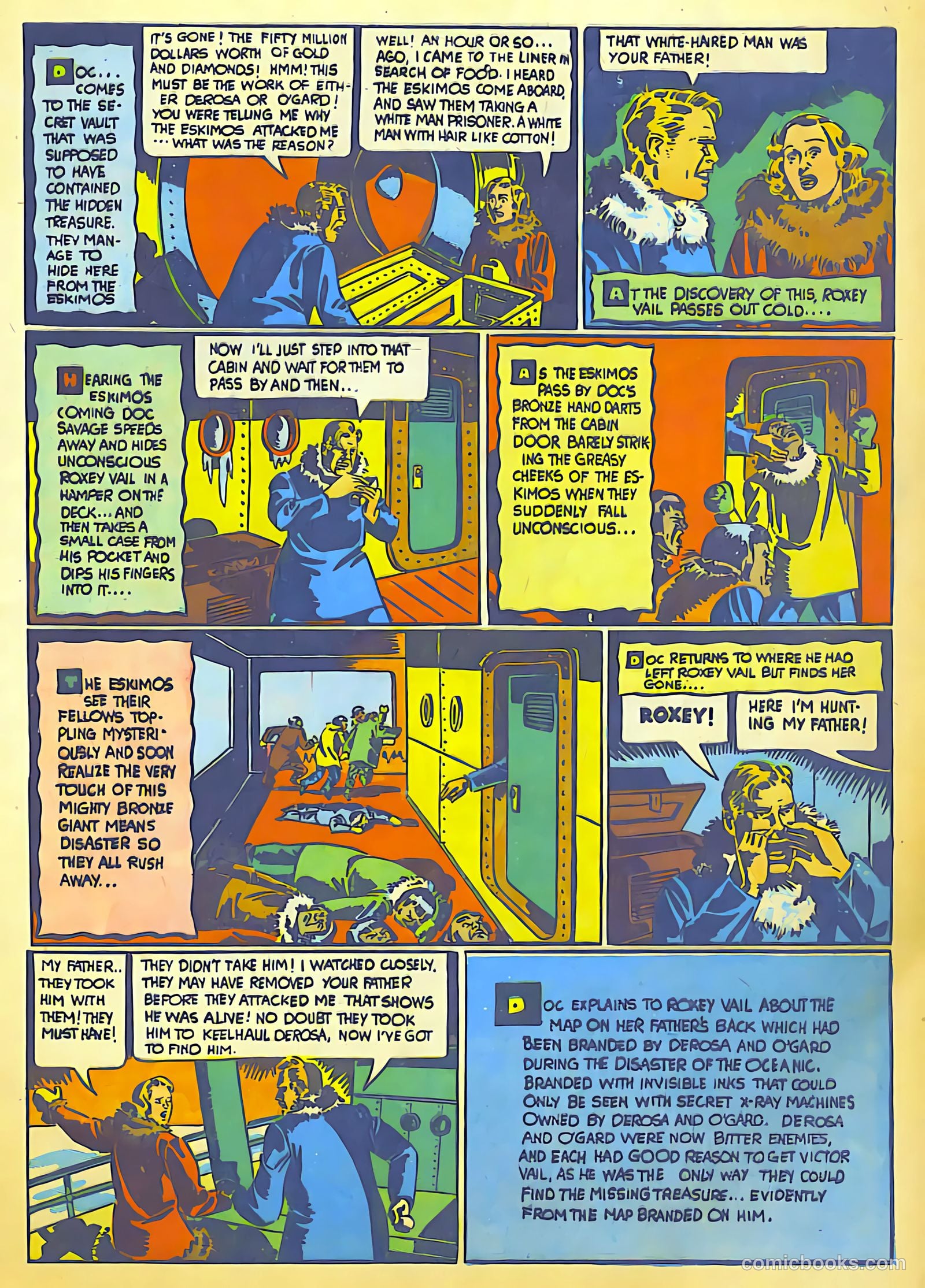 Doc Savage Comics #? — page 7 of 68