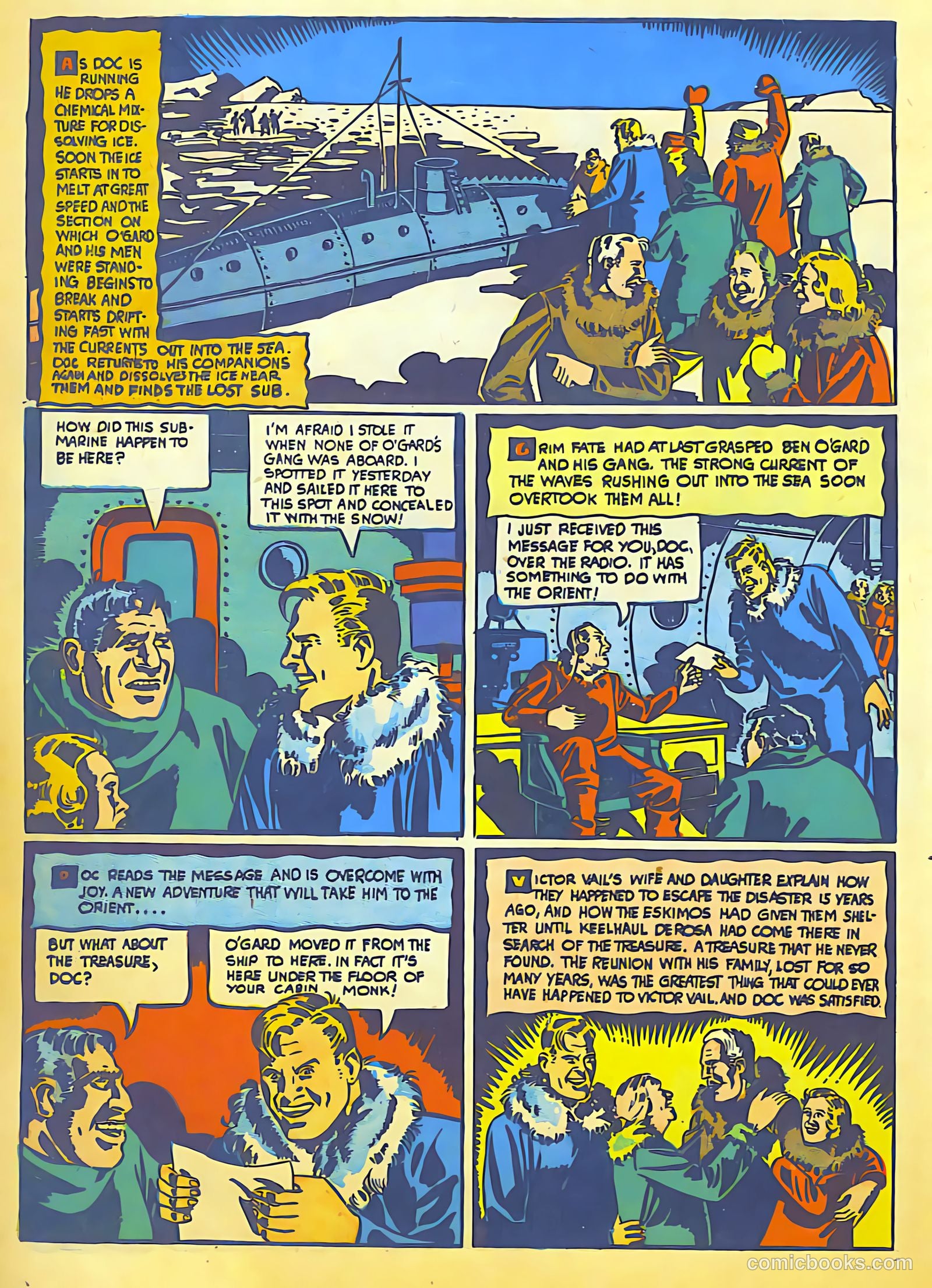 Doc Savage Comics #? — page 10 of 68