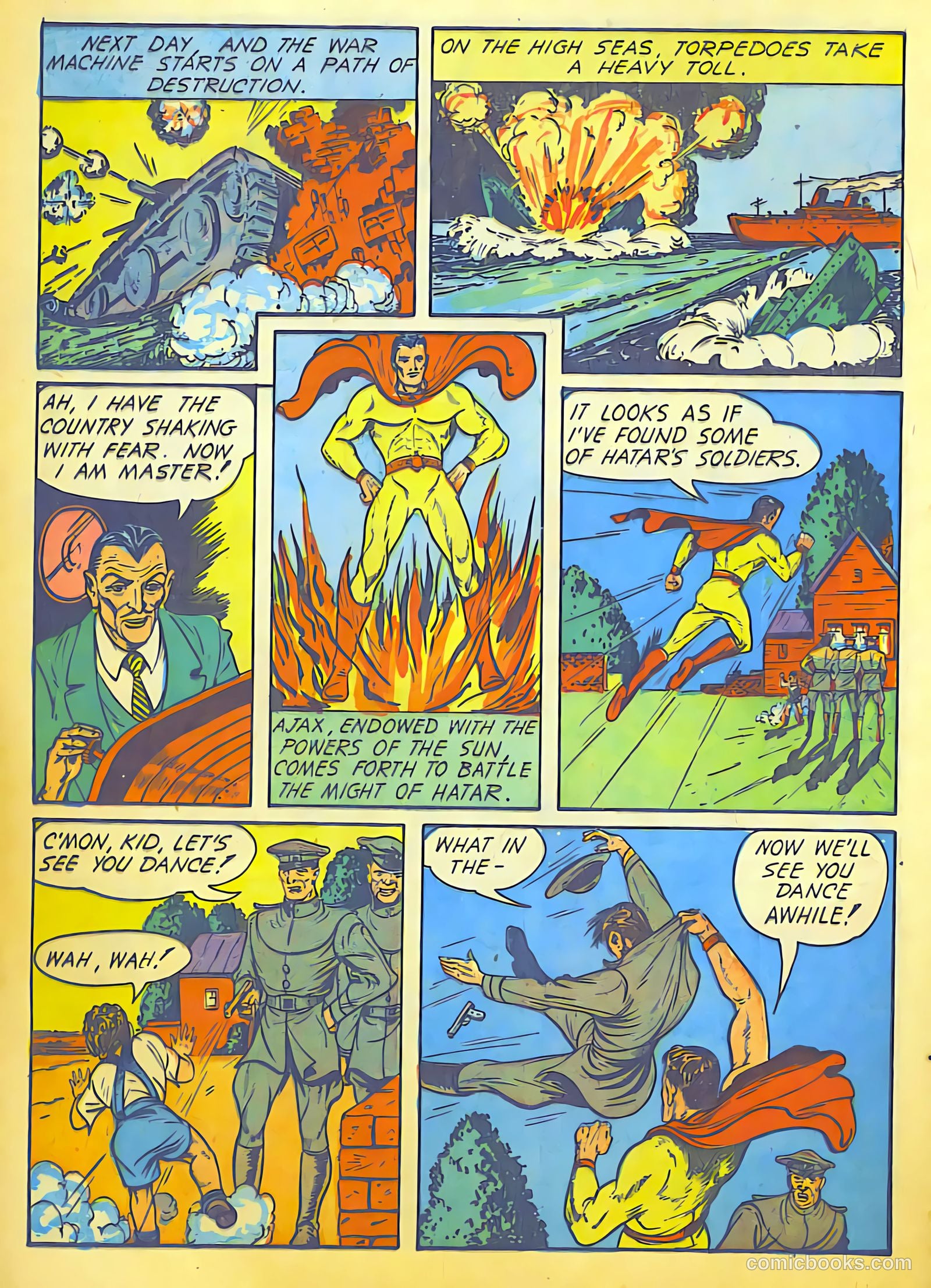 Doc Savage Comics #? — page 12 of 68