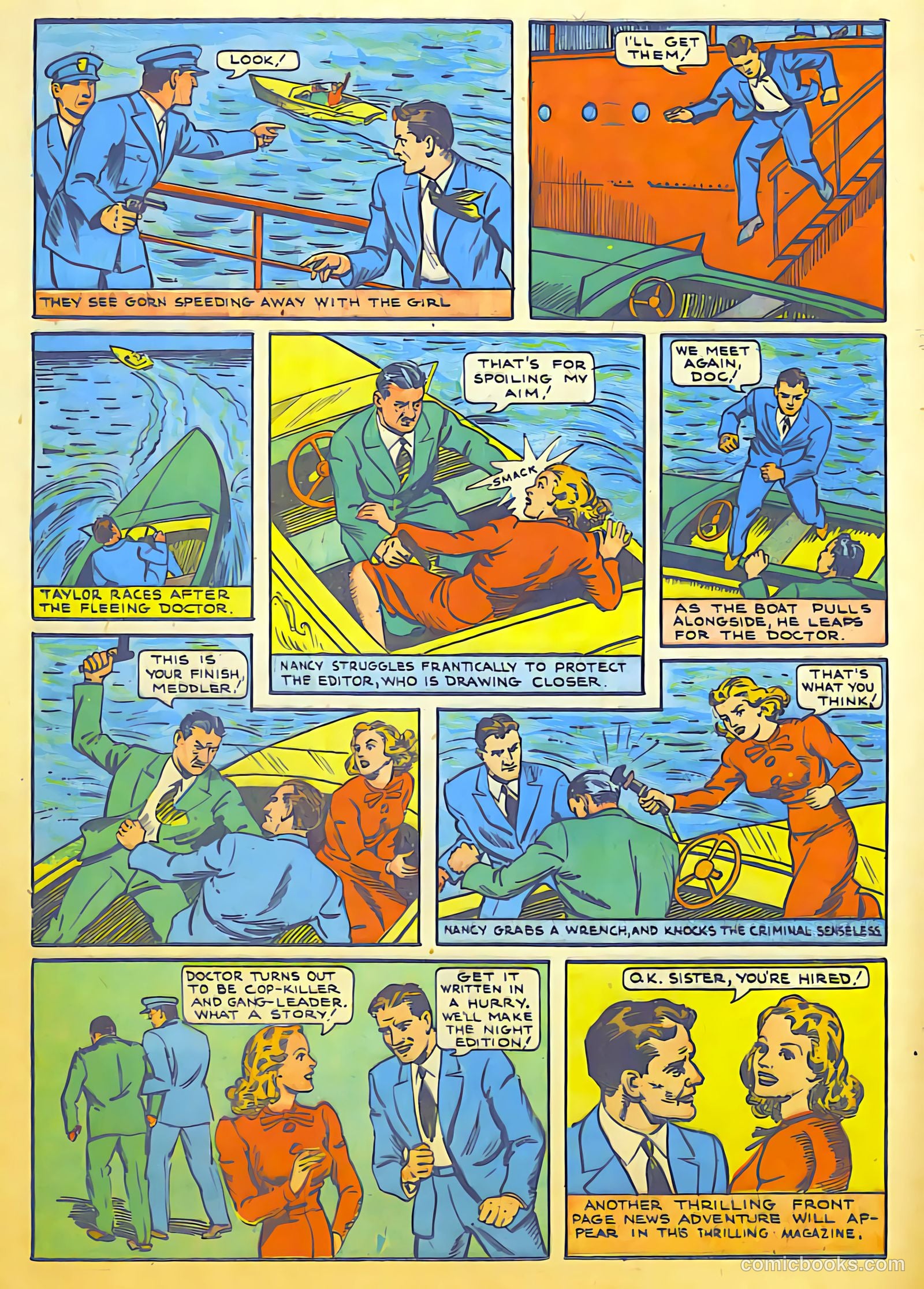 Doc Savage Comics #? — page 36 of 68