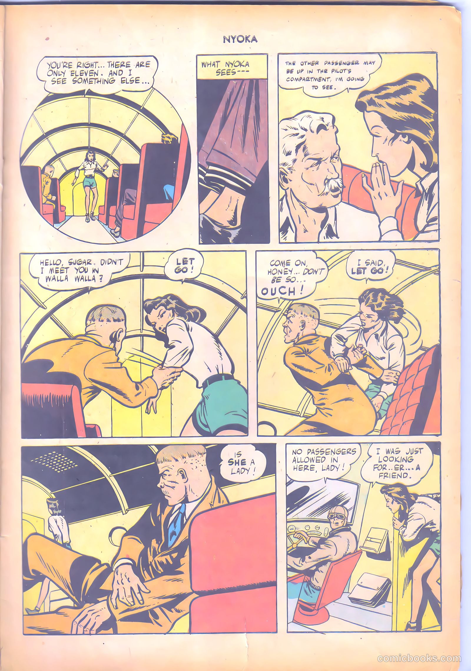 Nyoka the Jungle Girl #7 — page 7 of 52
