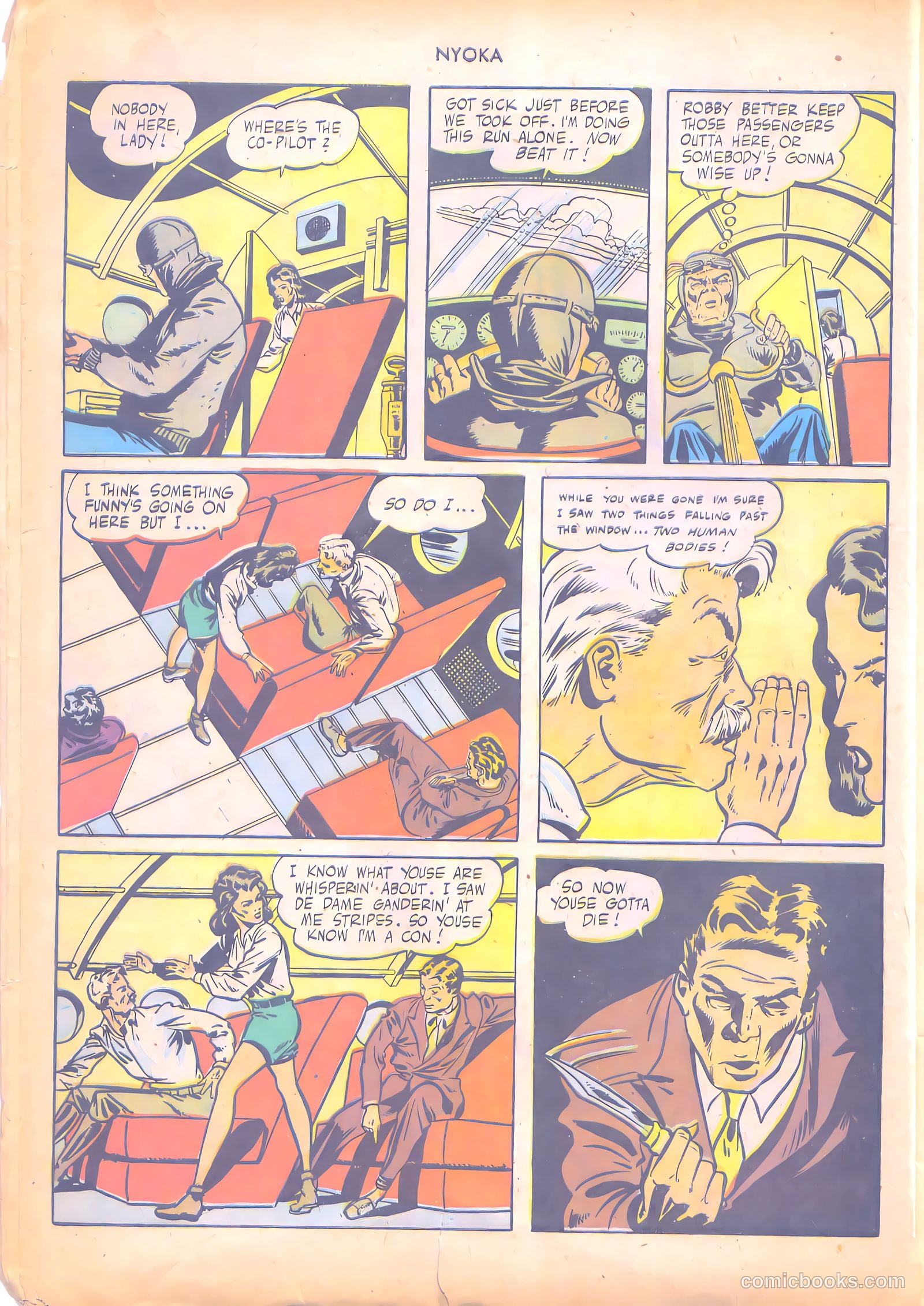 Nyoka the Jungle Girl #7 — page 8 of 52