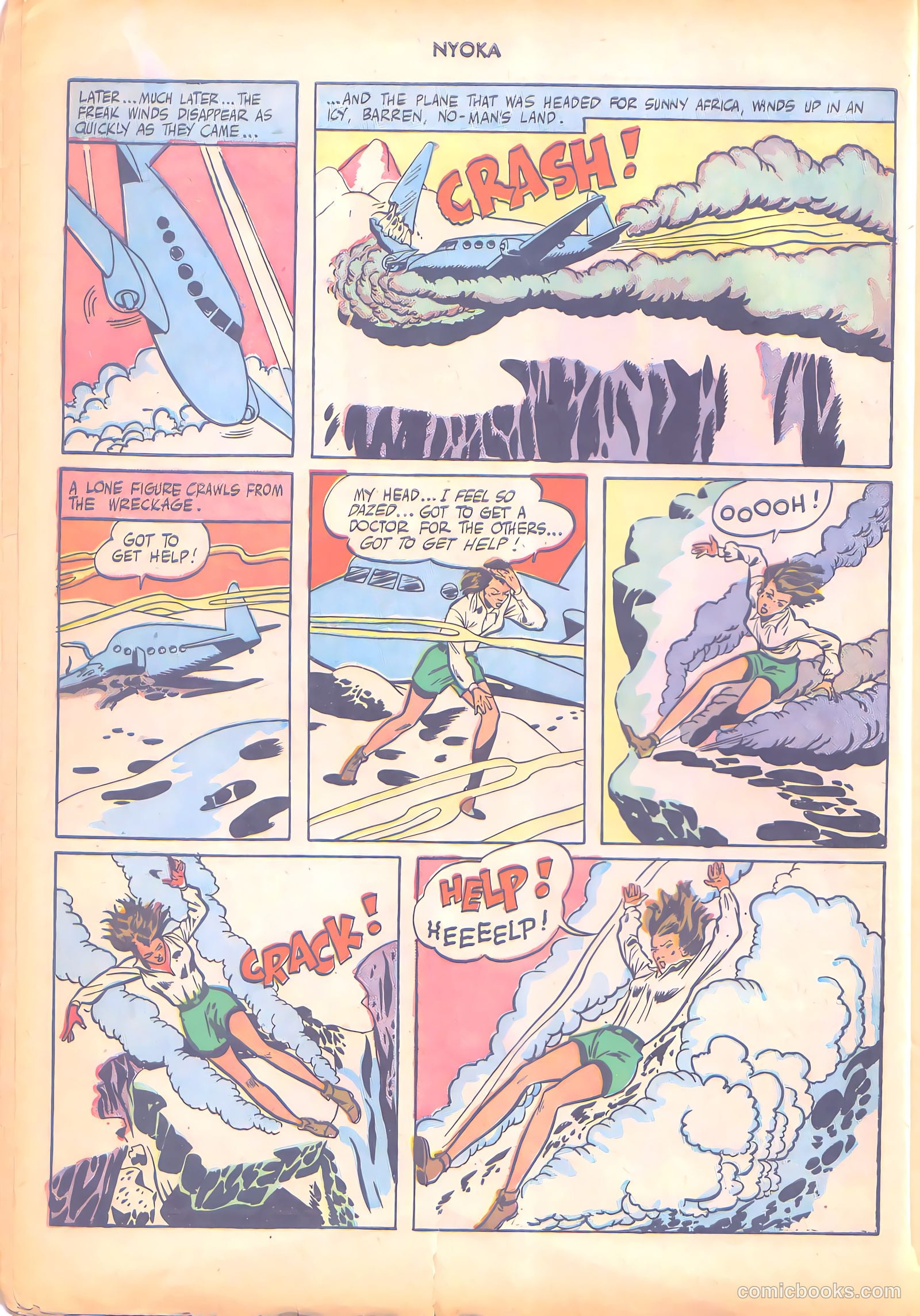 Nyoka the Jungle Girl #7 — page 10 of 52