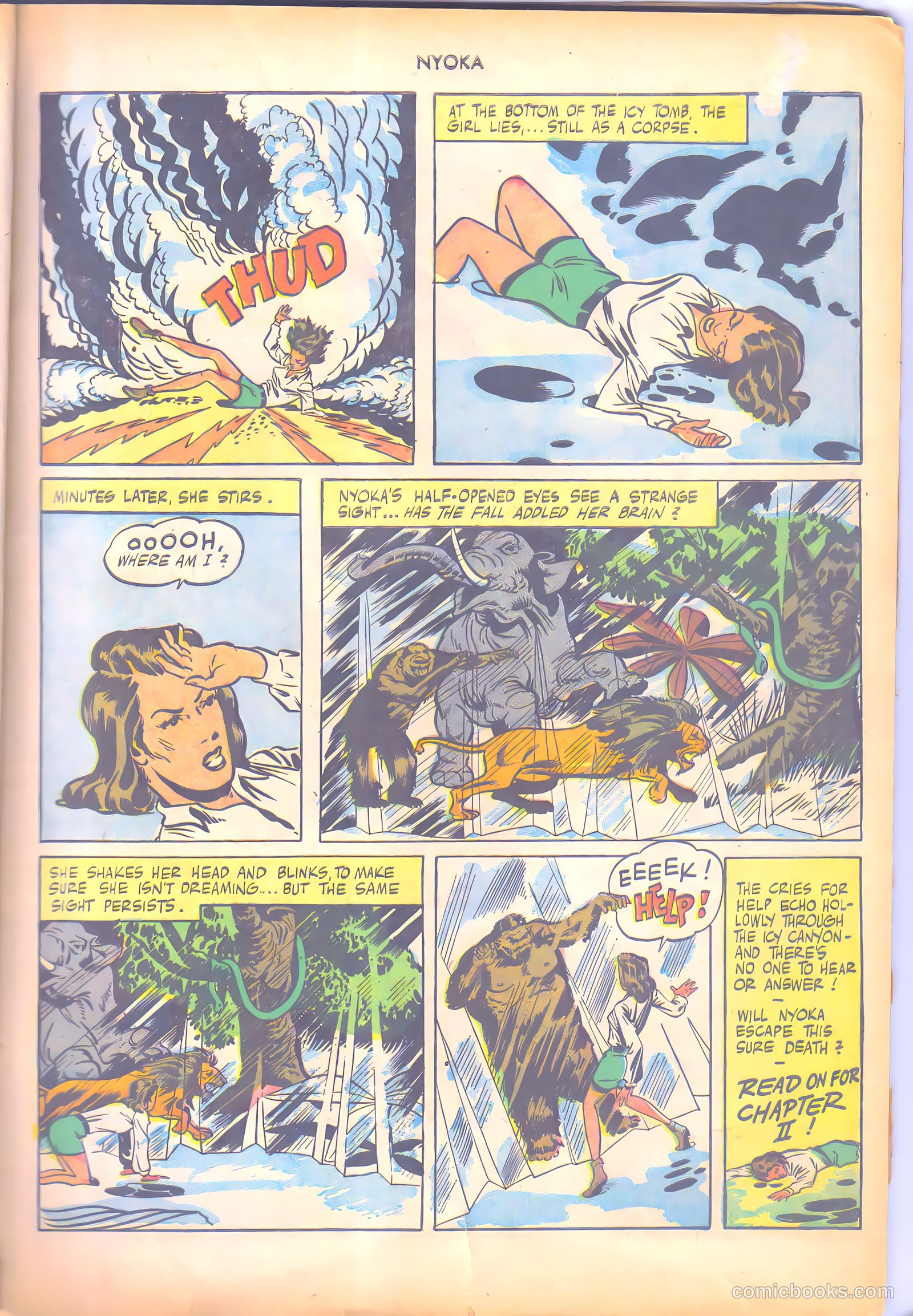Nyoka the Jungle Girl #7 — page 11 of 52