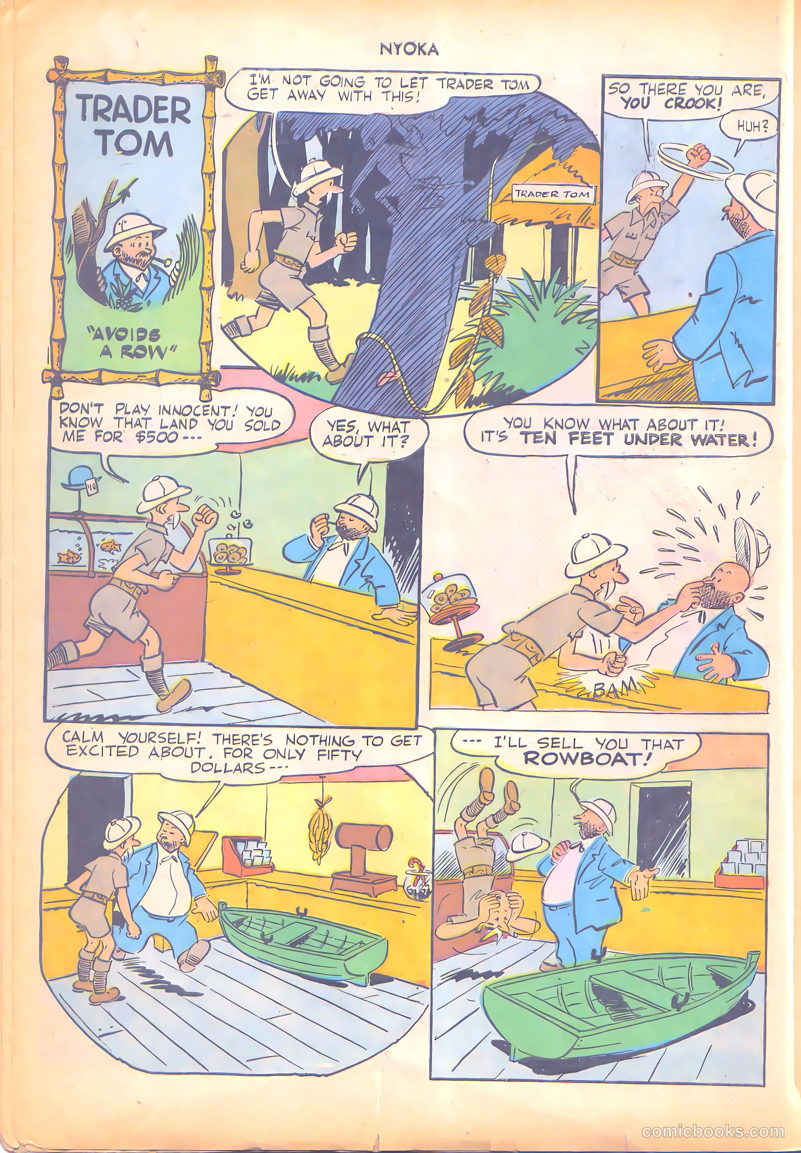 Nyoka the Jungle Girl #7 — page 12 of 52