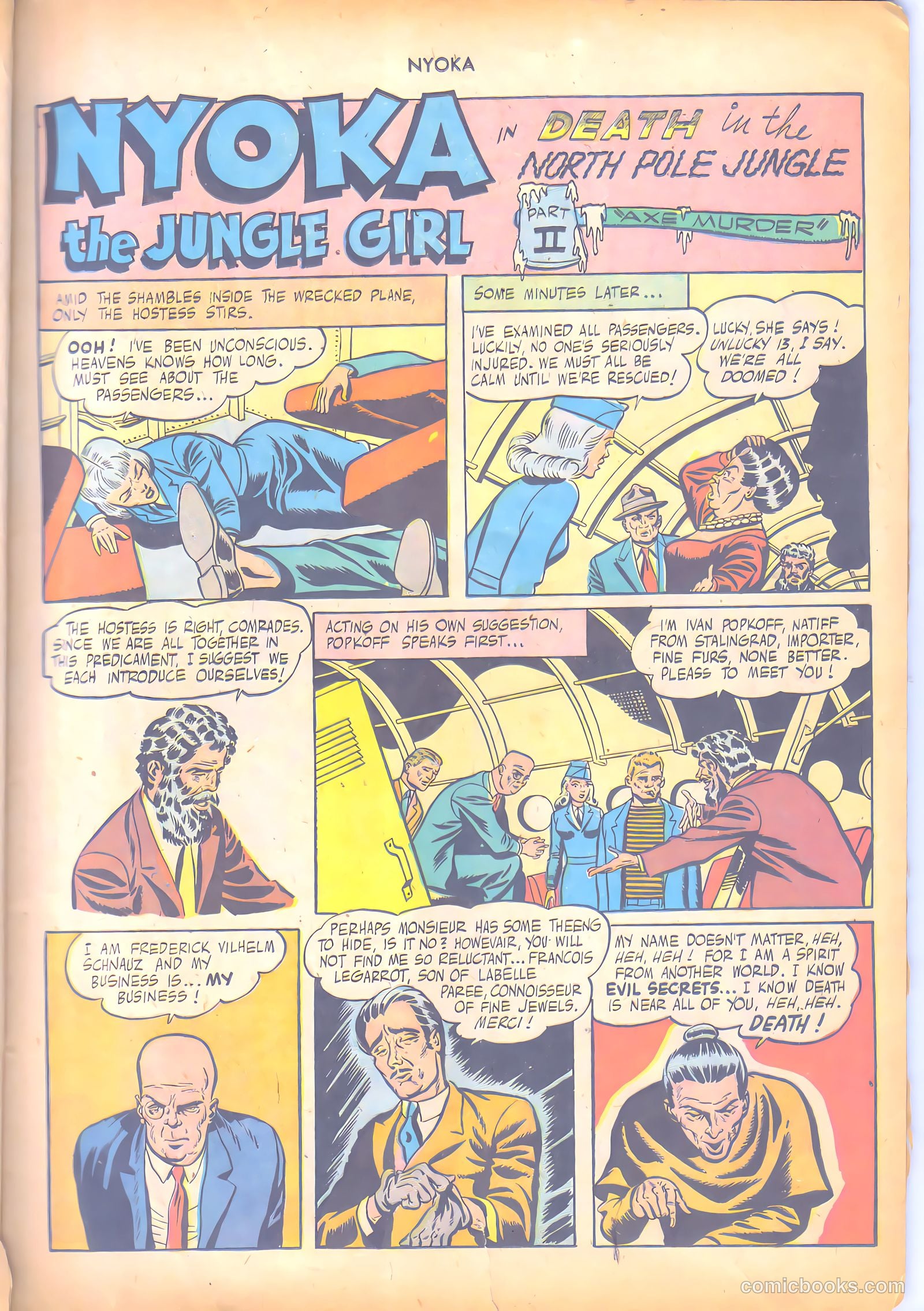Nyoka the Jungle Girl #7 — page 15 of 52