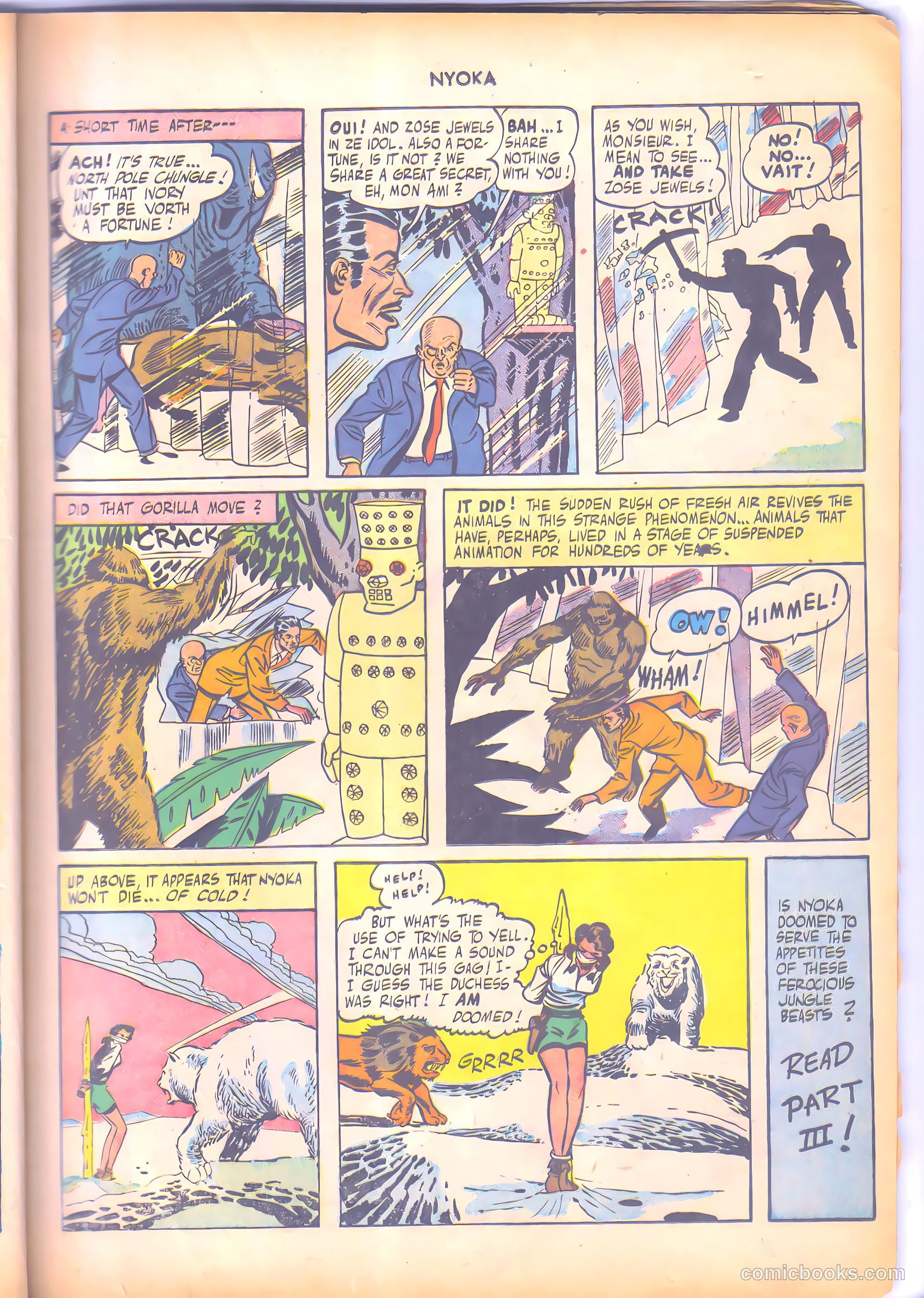 Nyoka the Jungle Girl #7 — page 19 of 52