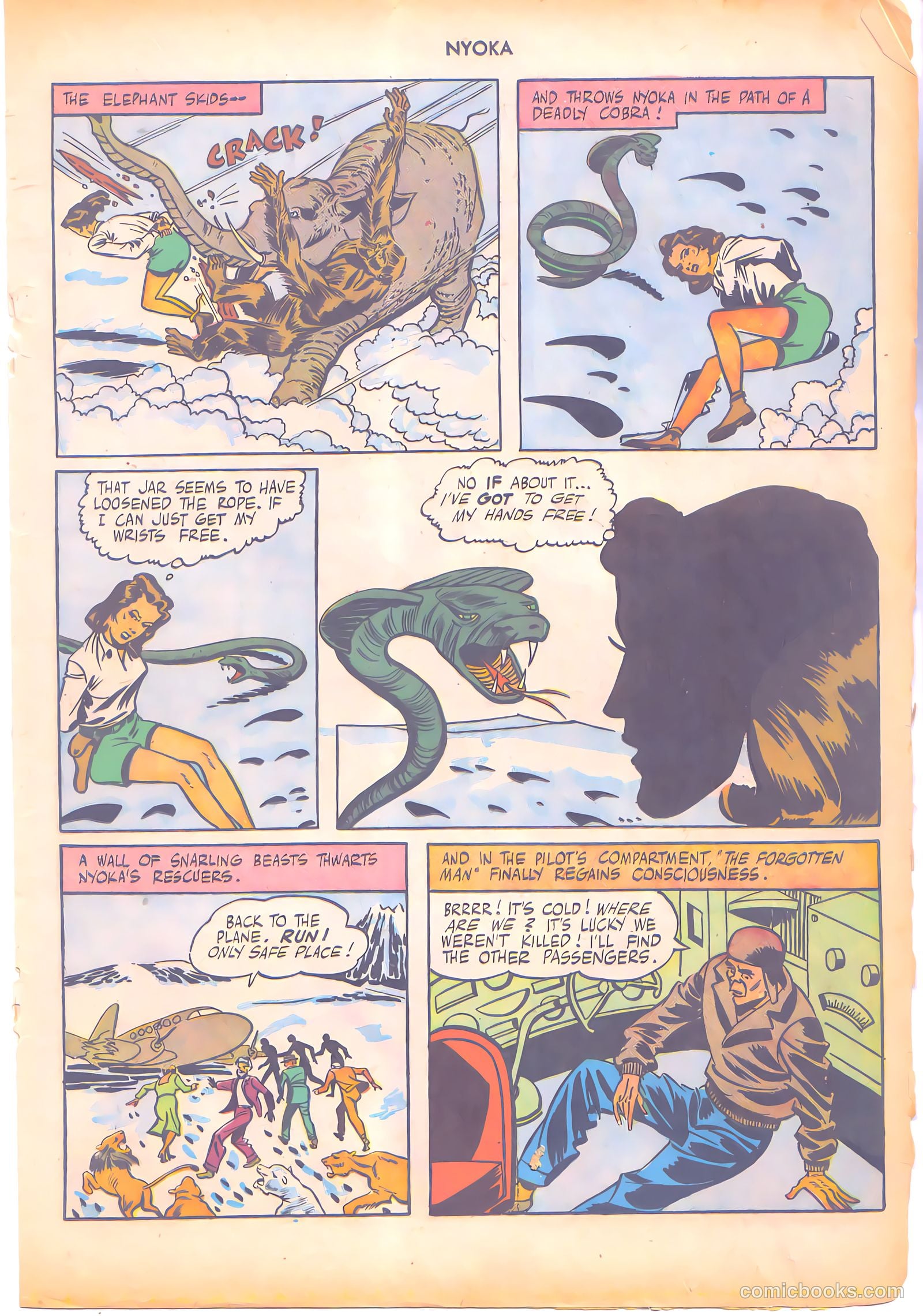 Nyoka the Jungle Girl #7 — page 25 of 52