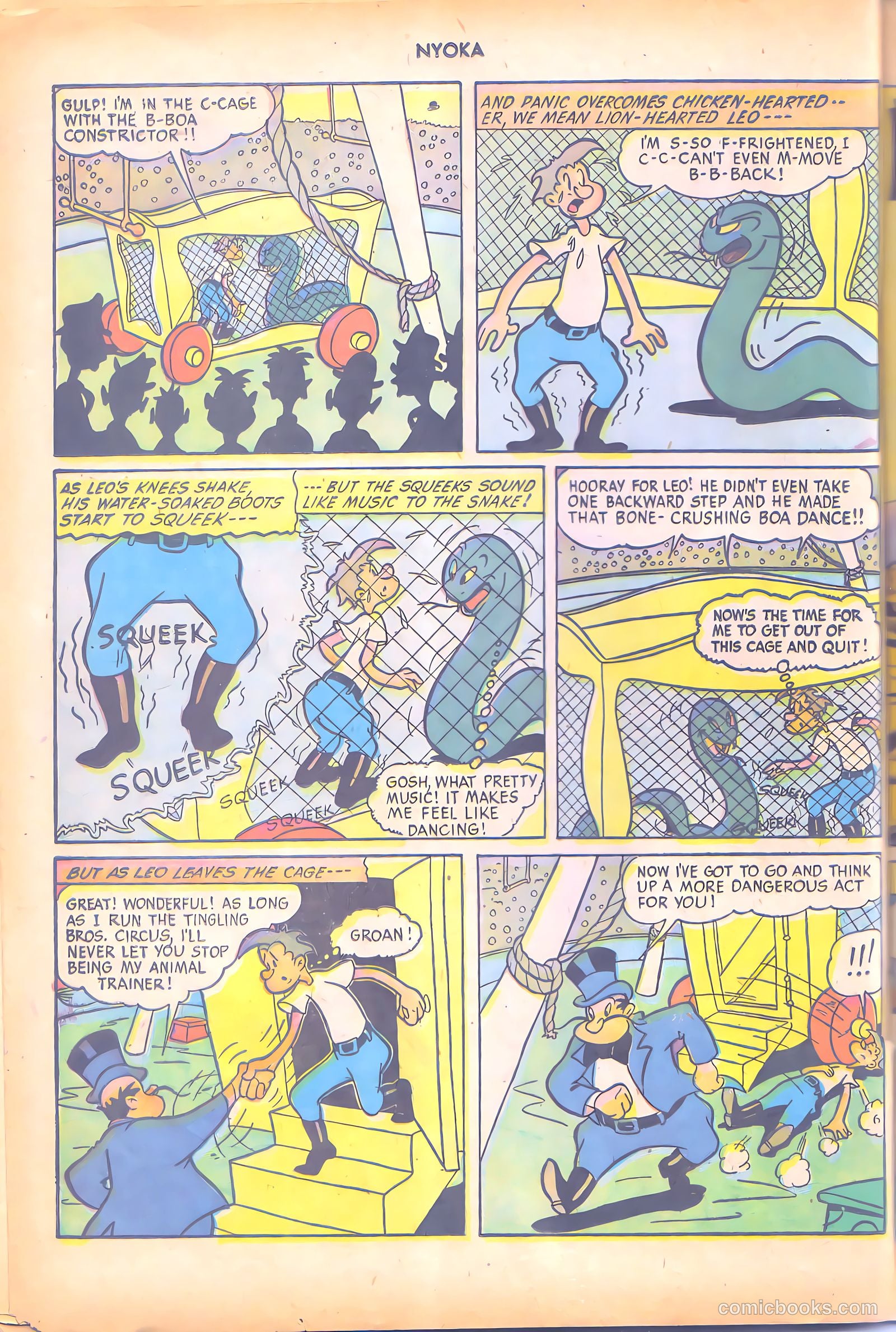 Nyoka the Jungle Girl #7 — page 32 of 52