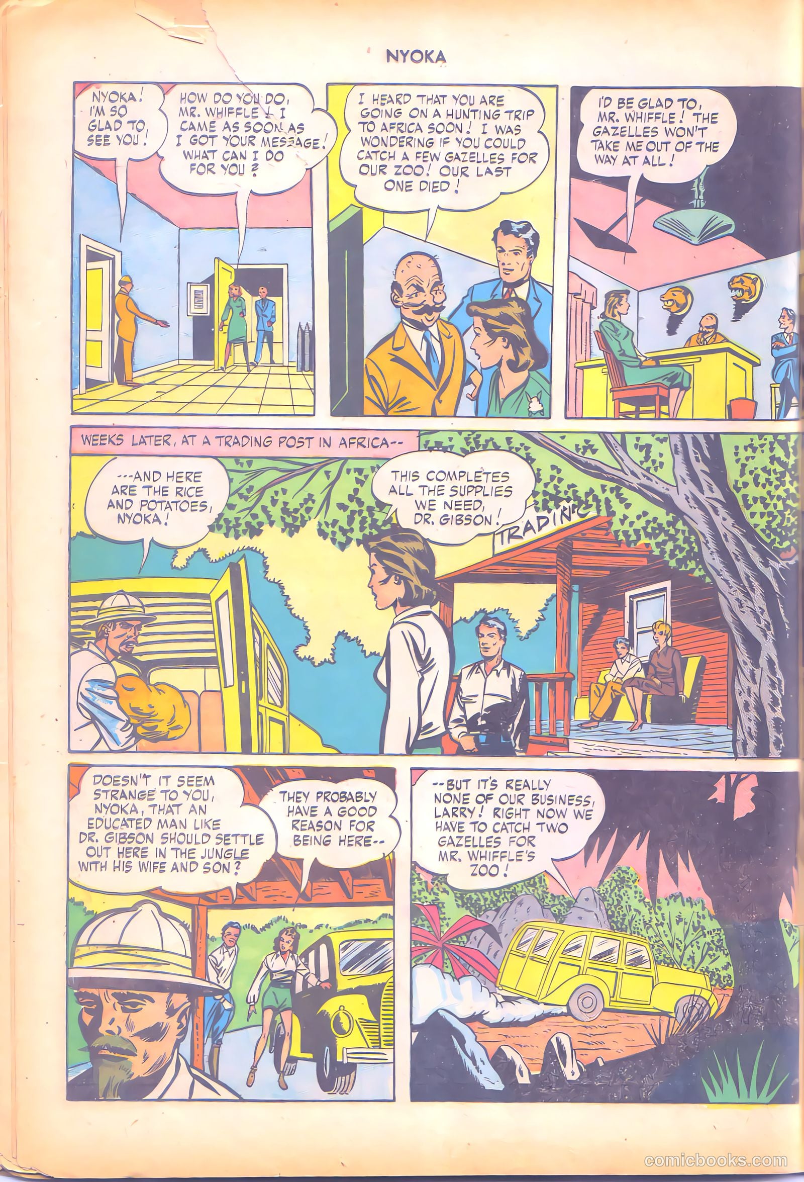 Nyoka the Jungle Girl #7 — page 34 of 52