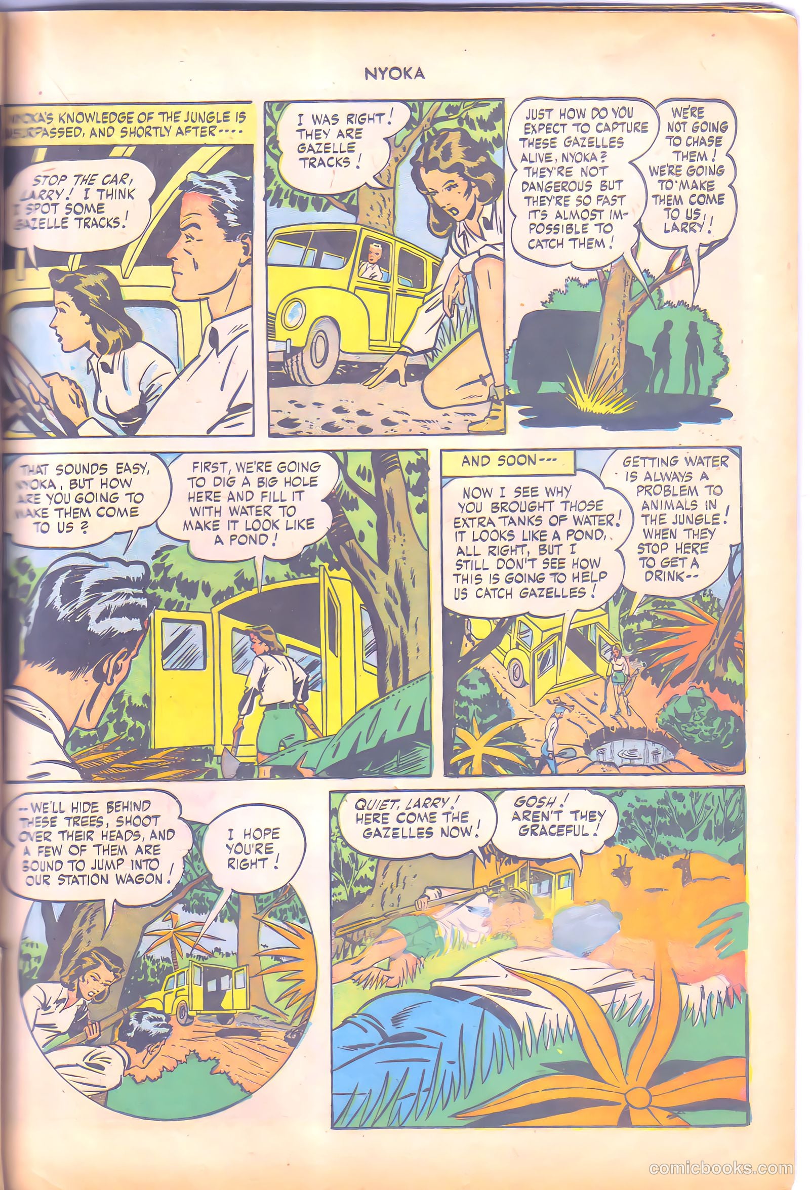 Nyoka the Jungle Girl #7 — page 35 of 52
