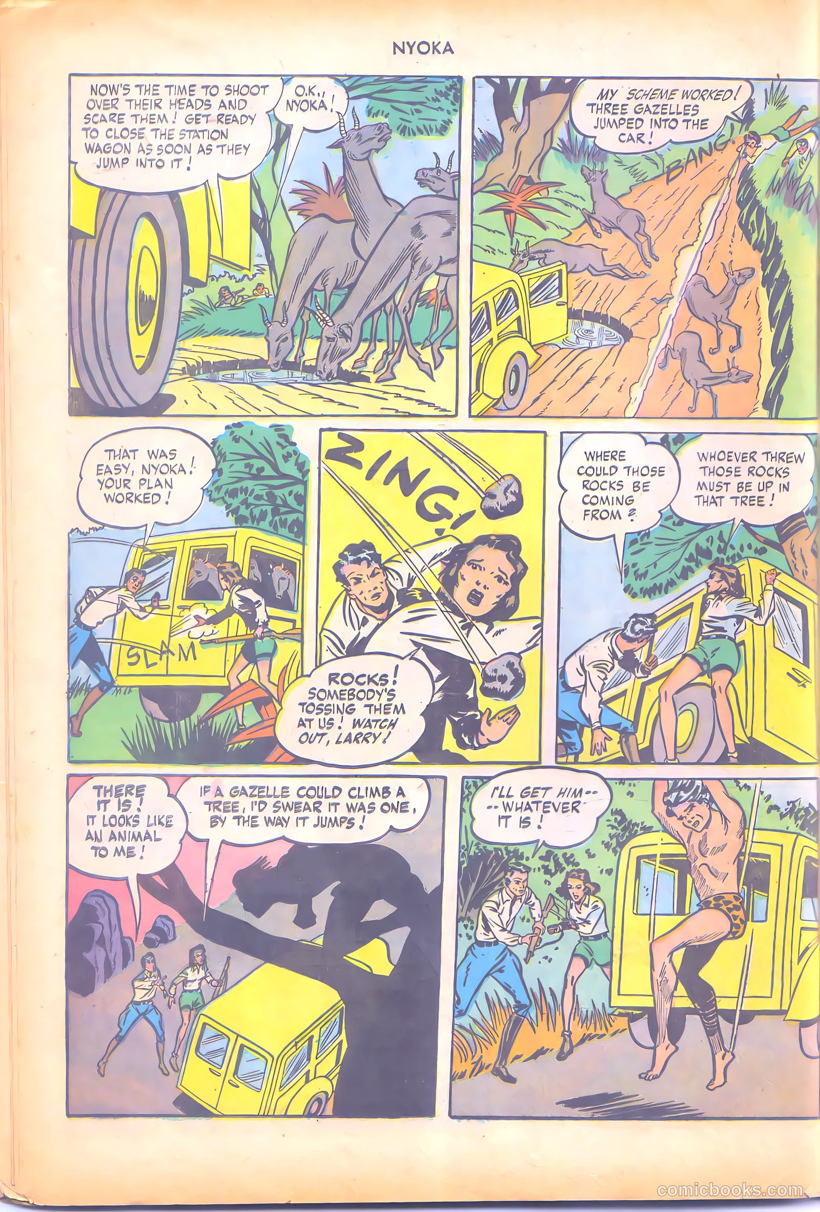 Nyoka the Jungle Girl #7 — page 36 of 52