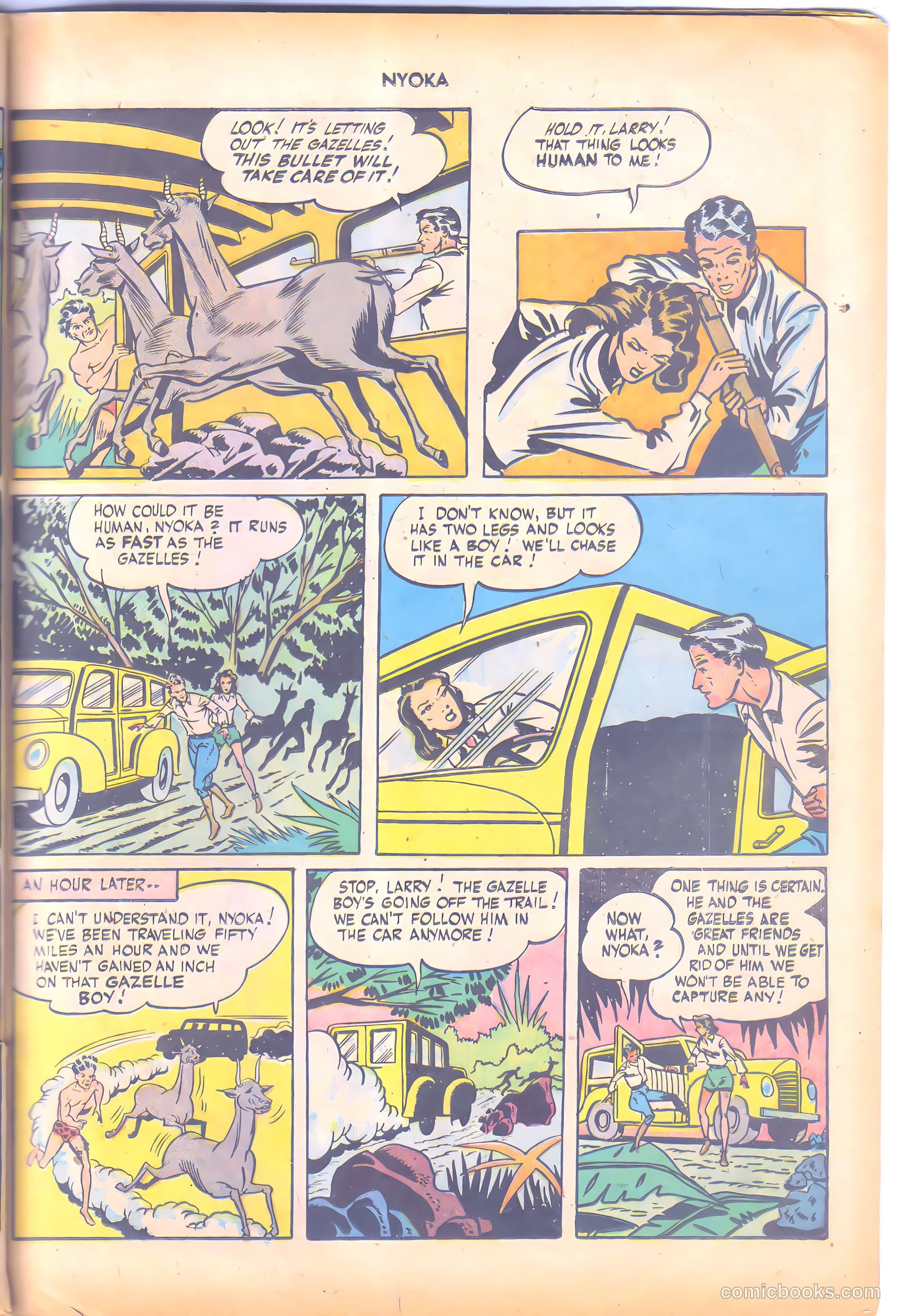 Nyoka the Jungle Girl #7 — page 37 of 52