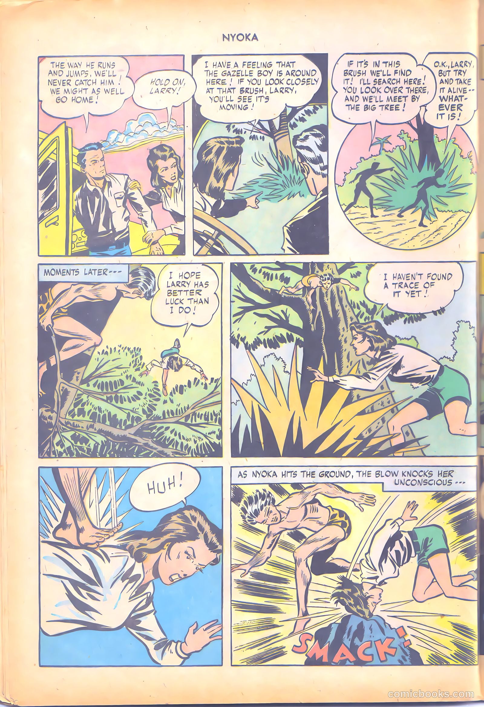 Nyoka the Jungle Girl #7 — page 38 of 52