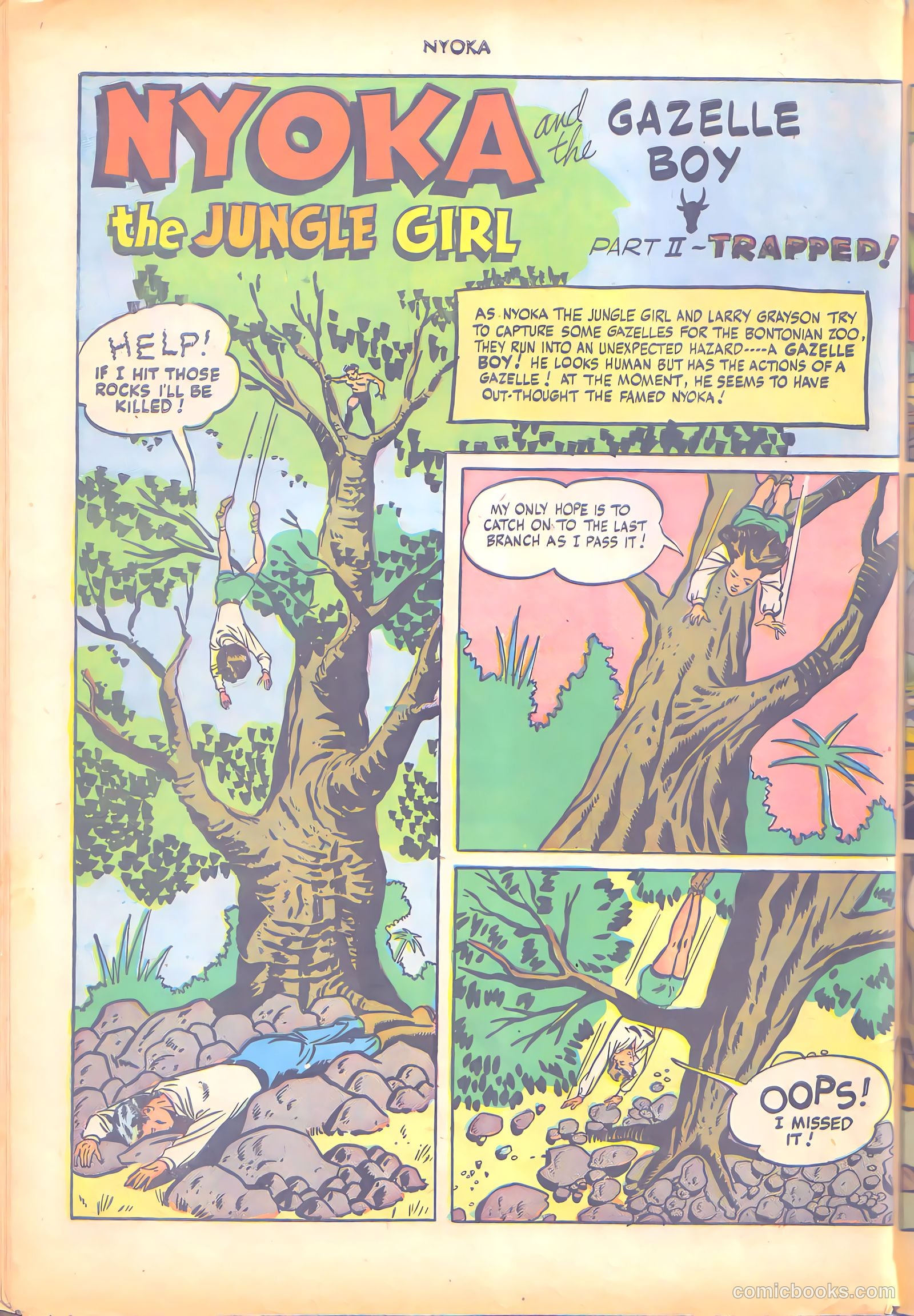 Nyoka the Jungle Girl #7 — page 42 of 52