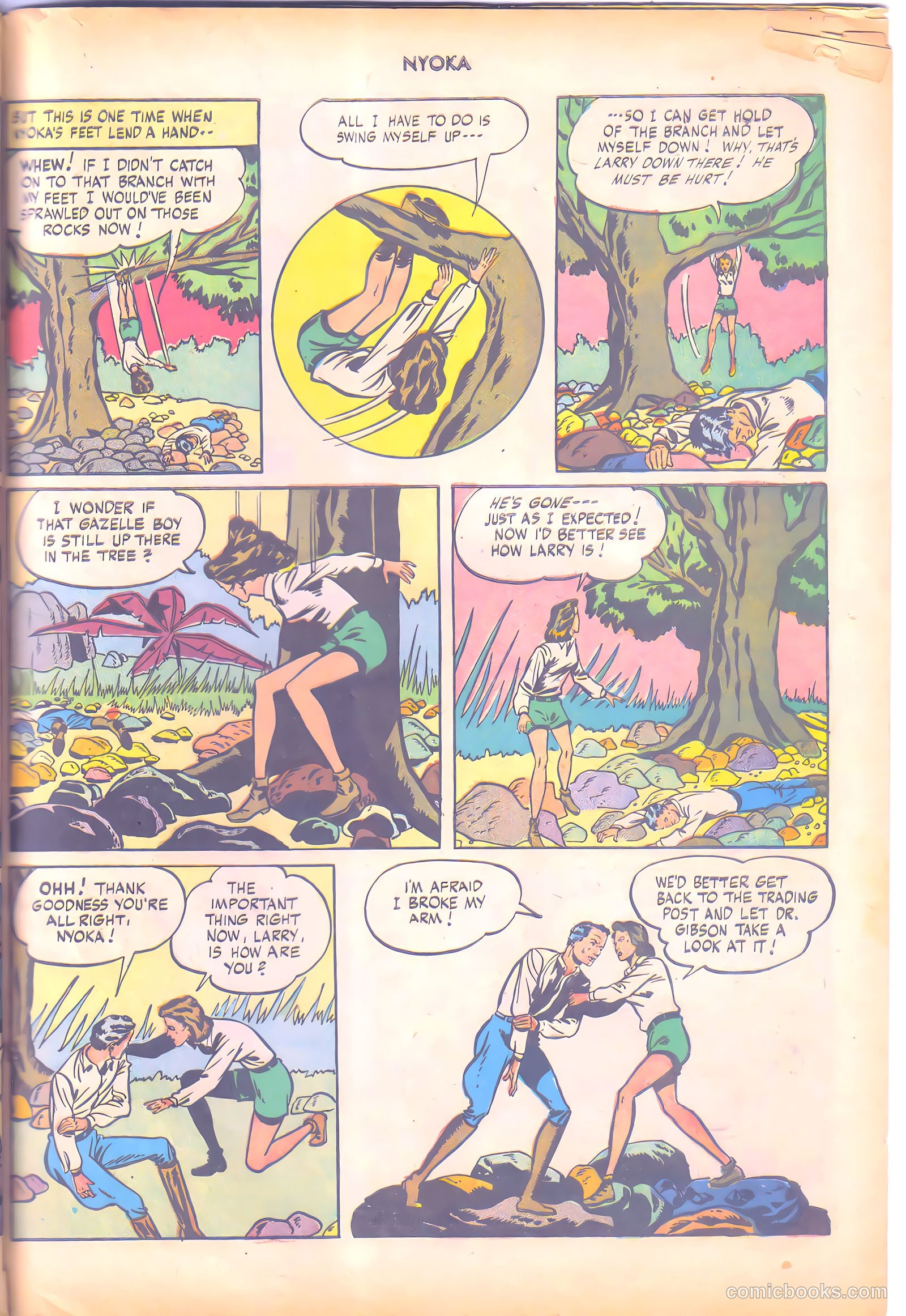 Nyoka the Jungle Girl #7 — page 43 of 52