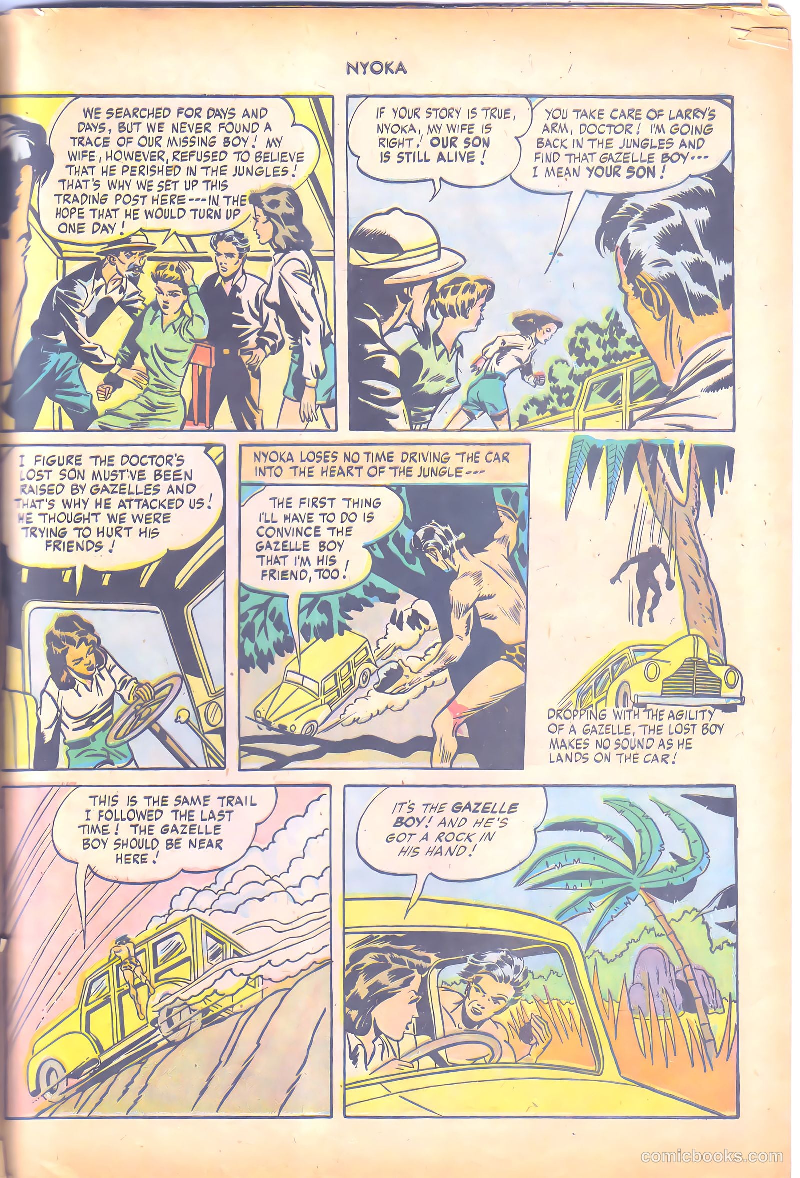 Nyoka the Jungle Girl #7 — page 45 of 52