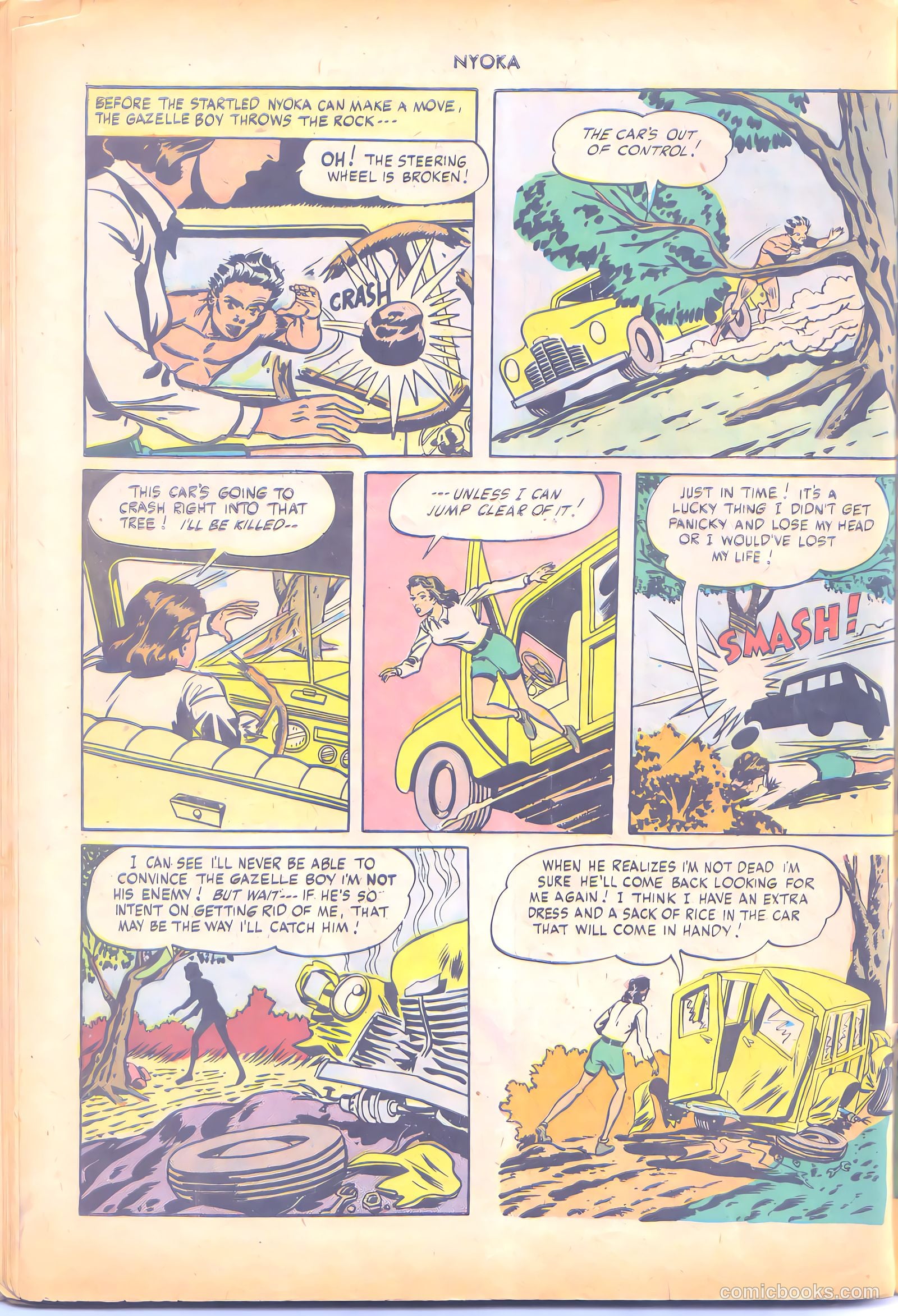 Nyoka the Jungle Girl #7 — page 46 of 52