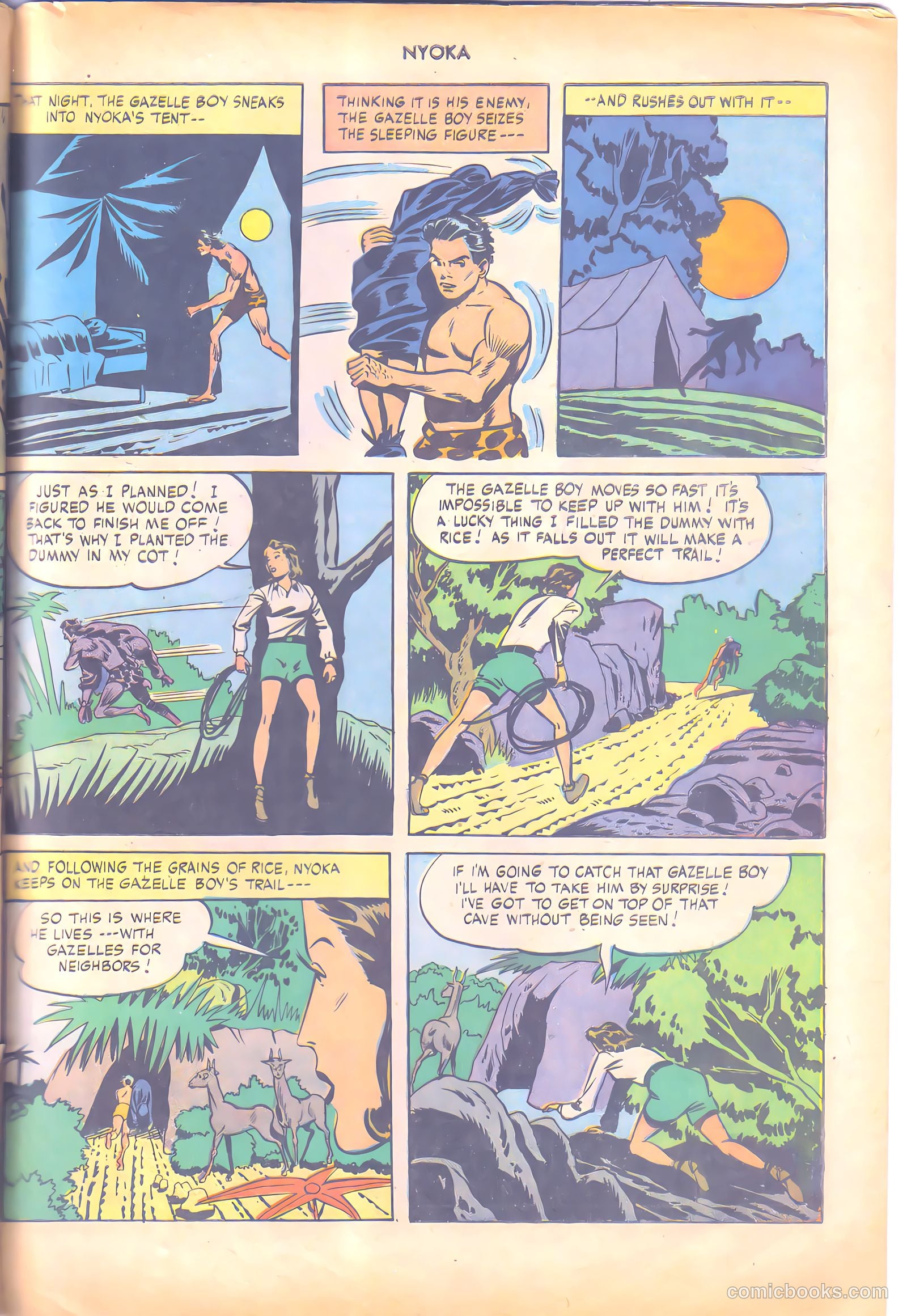 Nyoka the Jungle Girl #7 — page 47 of 52
