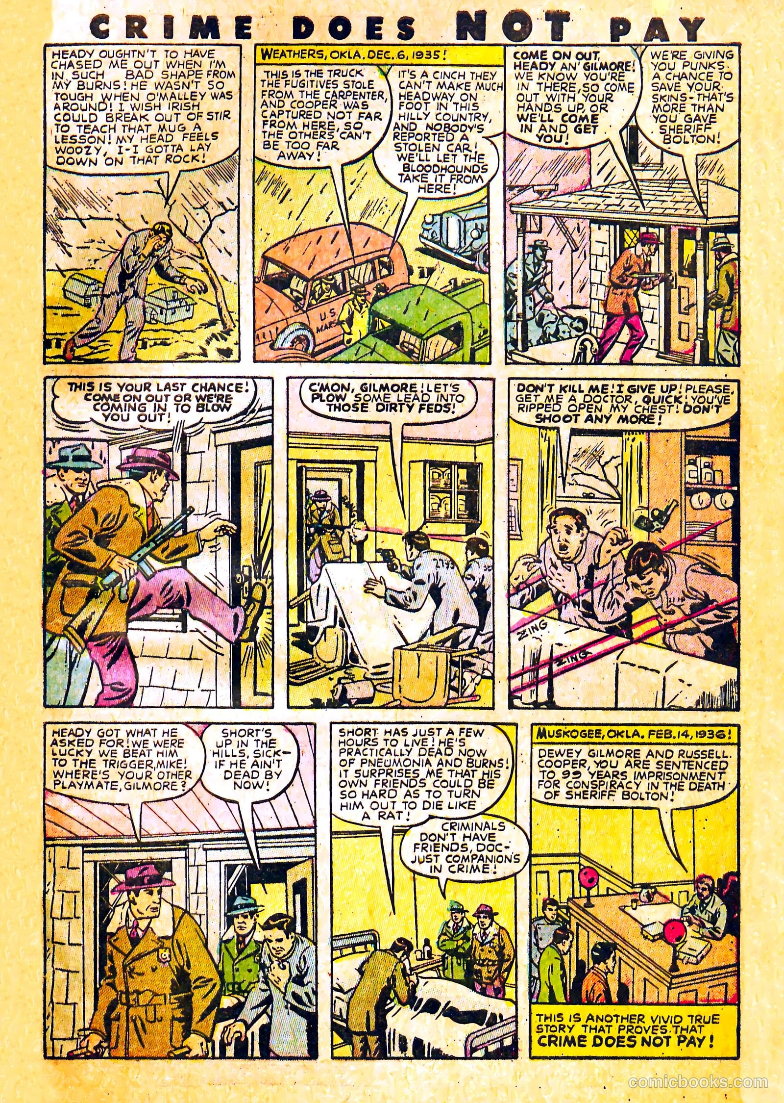 Crime Does Not Pay #Annual — page 95 of 98