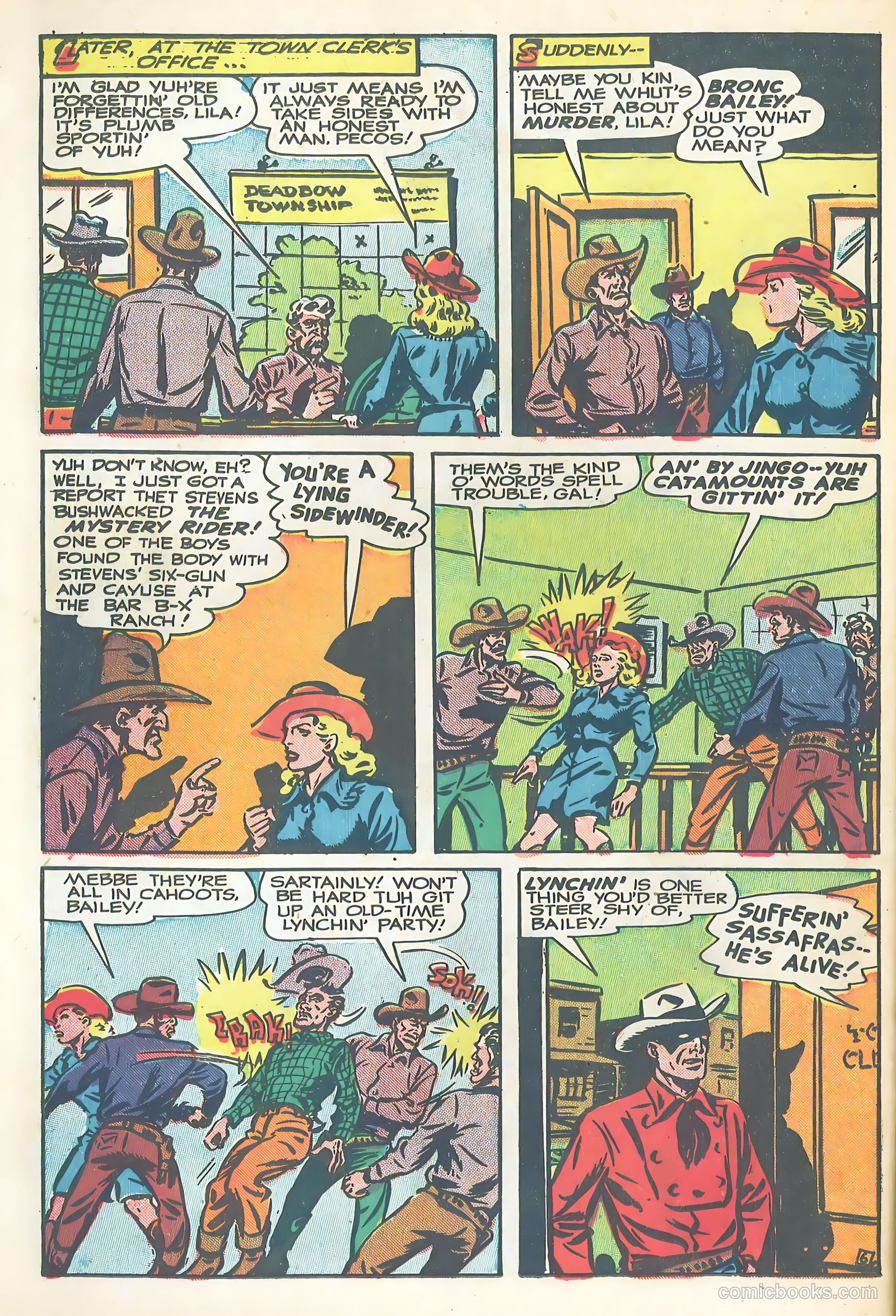 Exciting Comics #61 — page 38 of 52