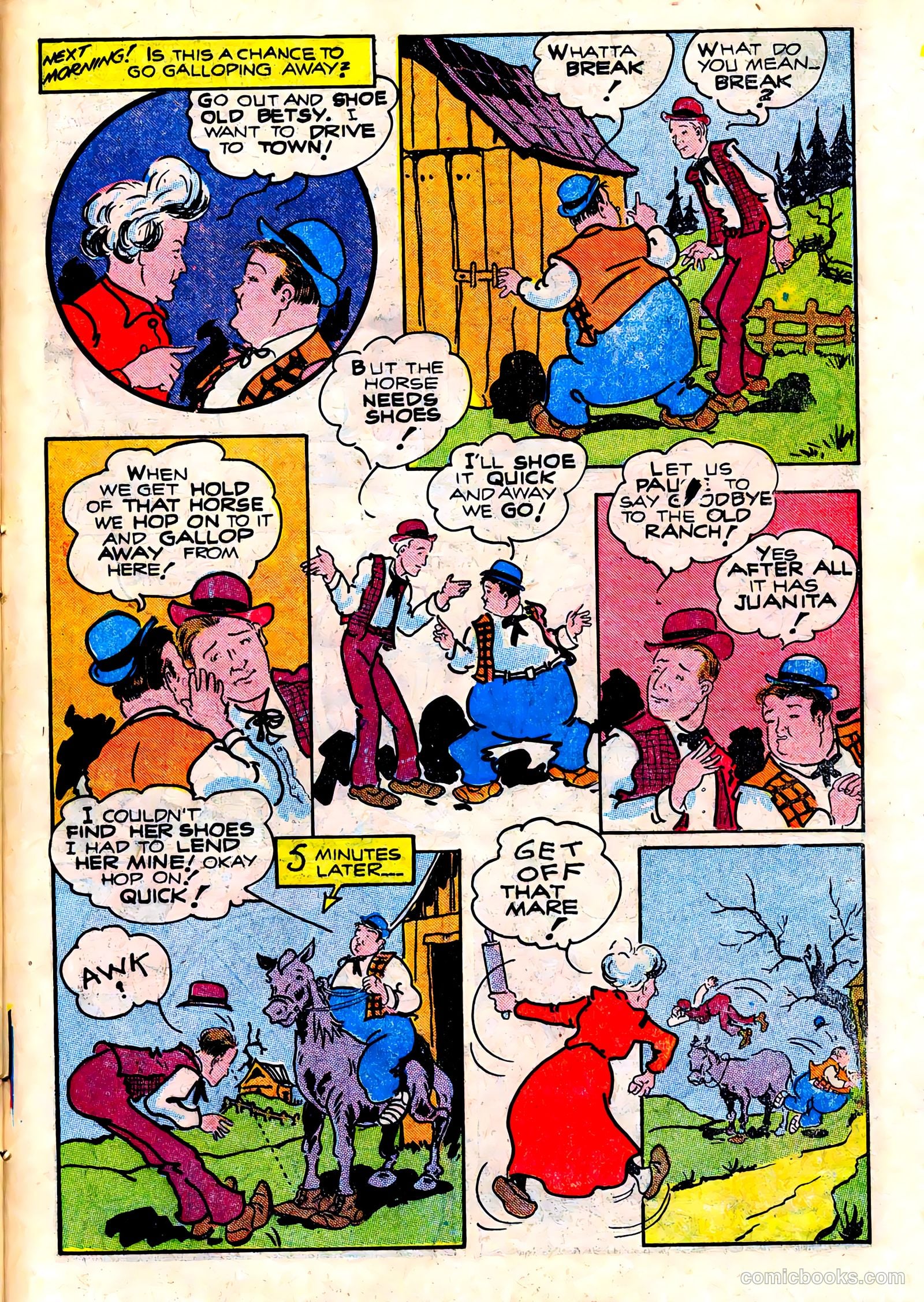 Abbott and Costello Comics #1 — page 23 of 36
