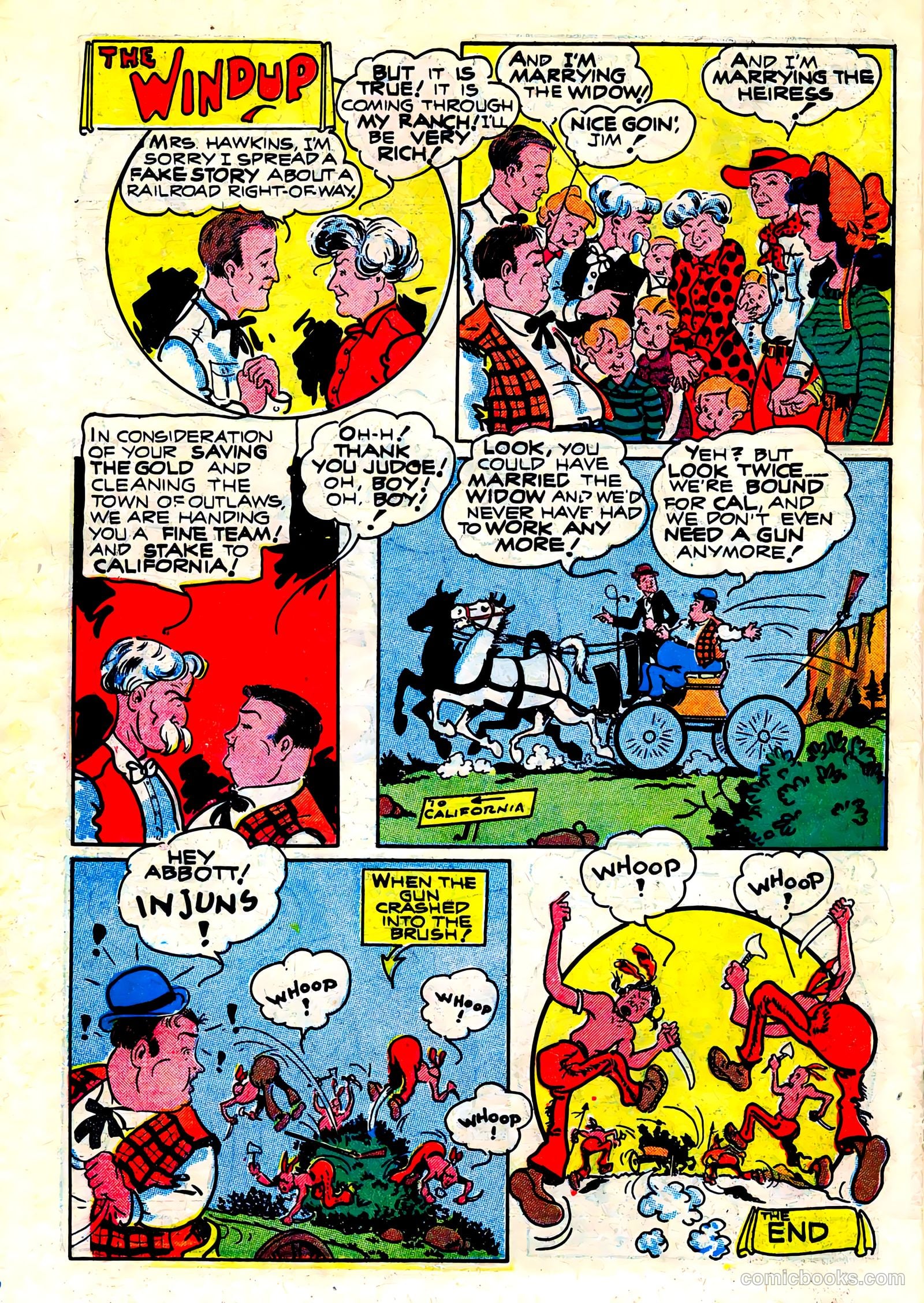 Abbott and Costello Comics #1 — page 34 of 36