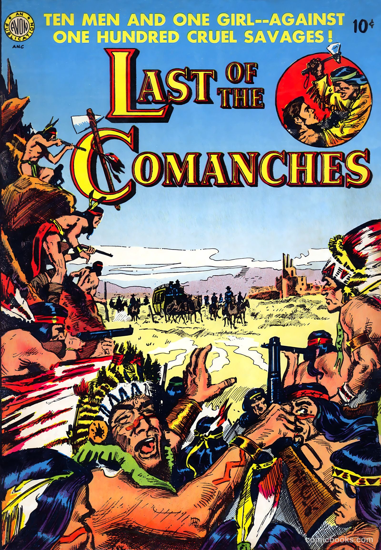 Last of the Comanches #1 — page 1 of 35