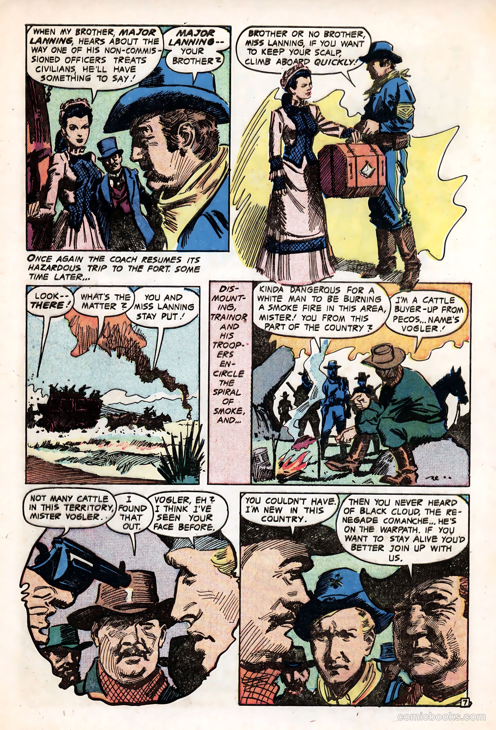 Last of the Comanches #1 — page 9 of 35