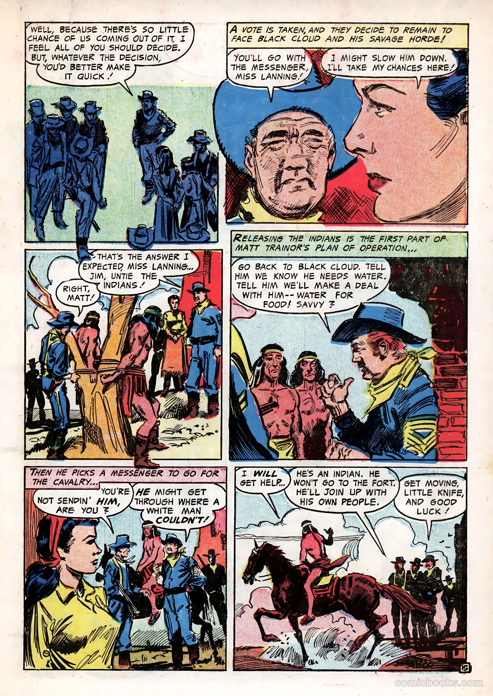 Last of the Comanches #1 — page 19 of 35