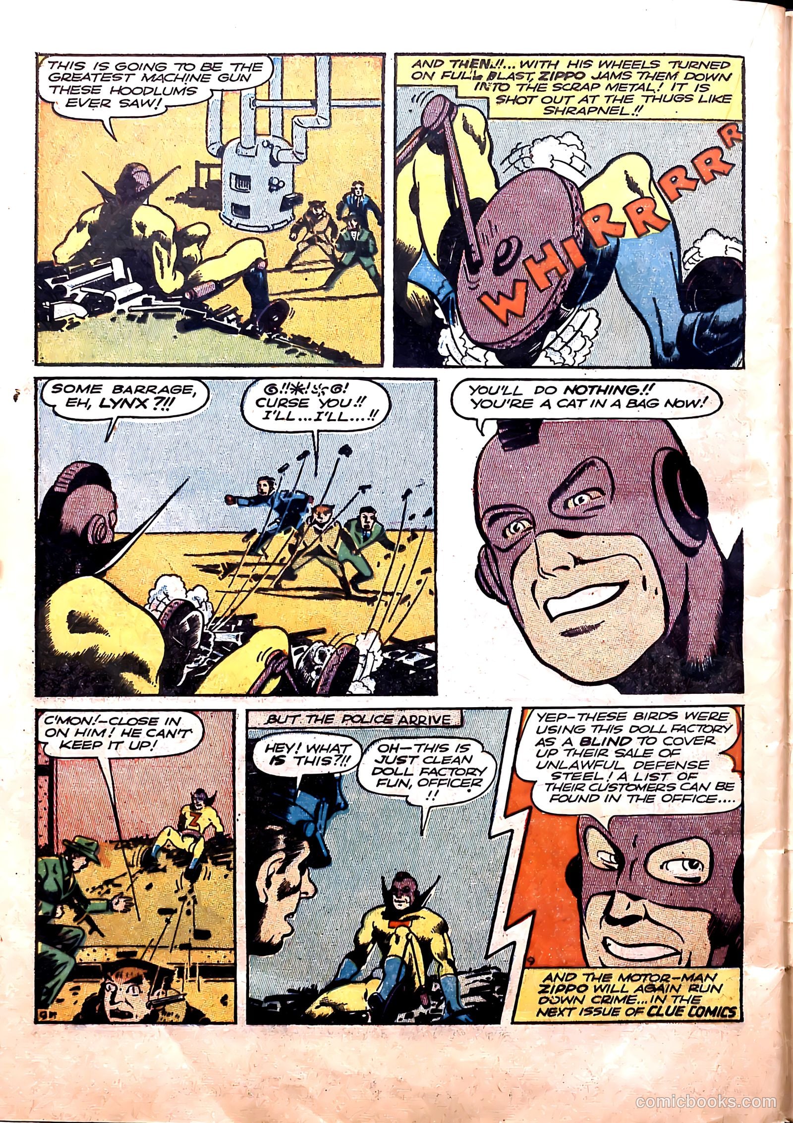 Clue Comics #2 — page 52 of 68