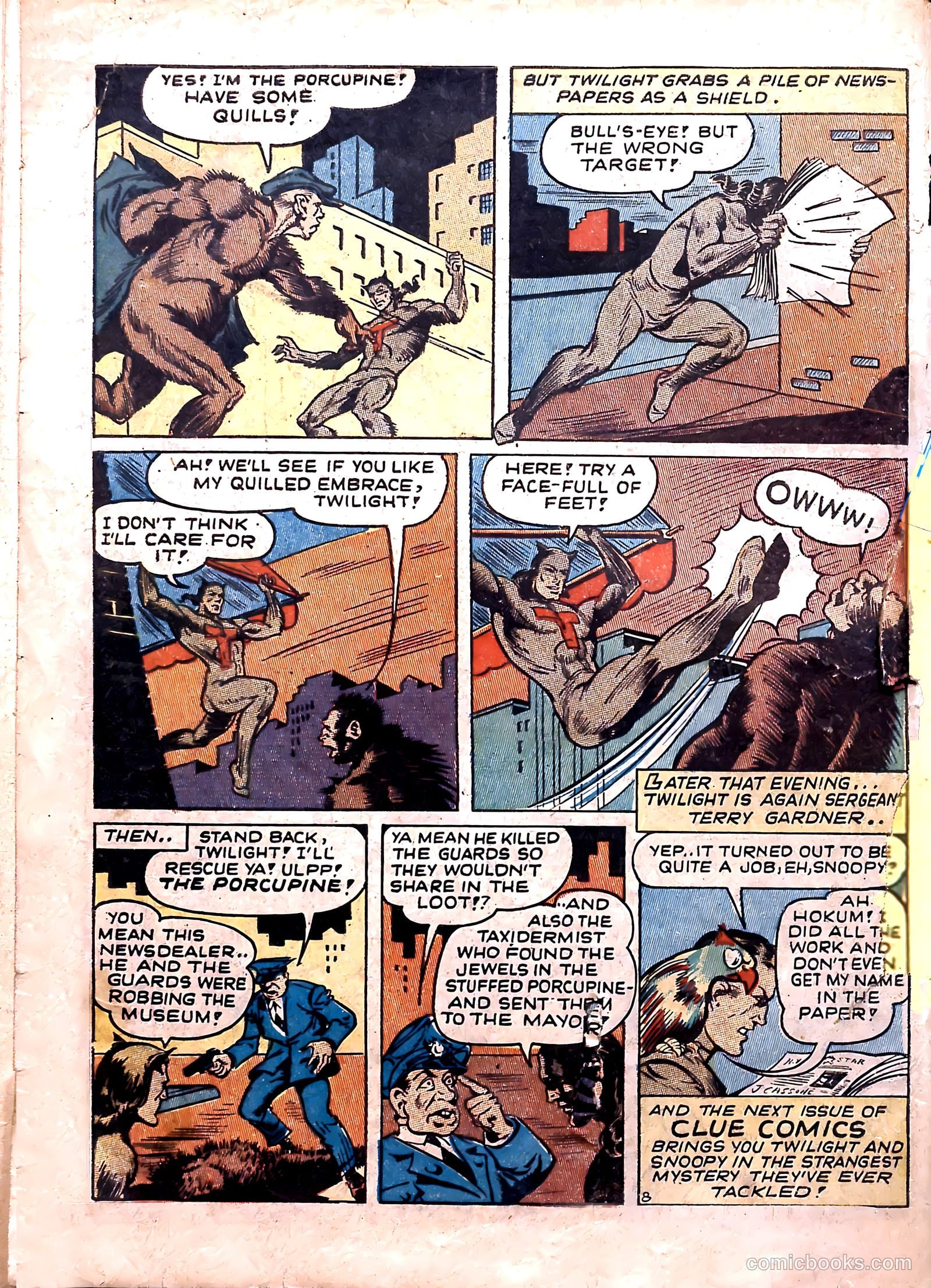 Clue Comics #2 — page 66 of 68