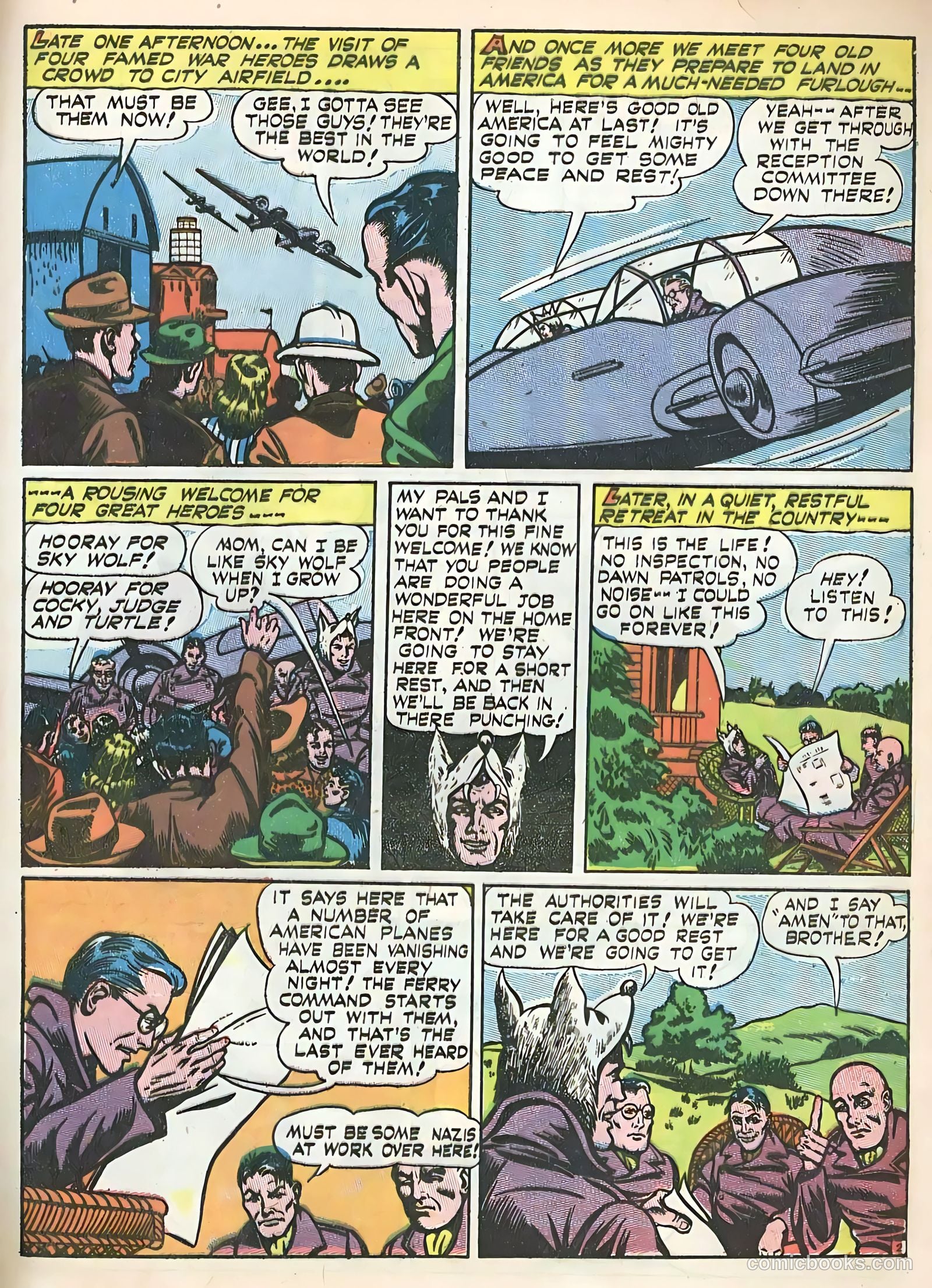 Air Fighters Comics #4 — page 17 of 68