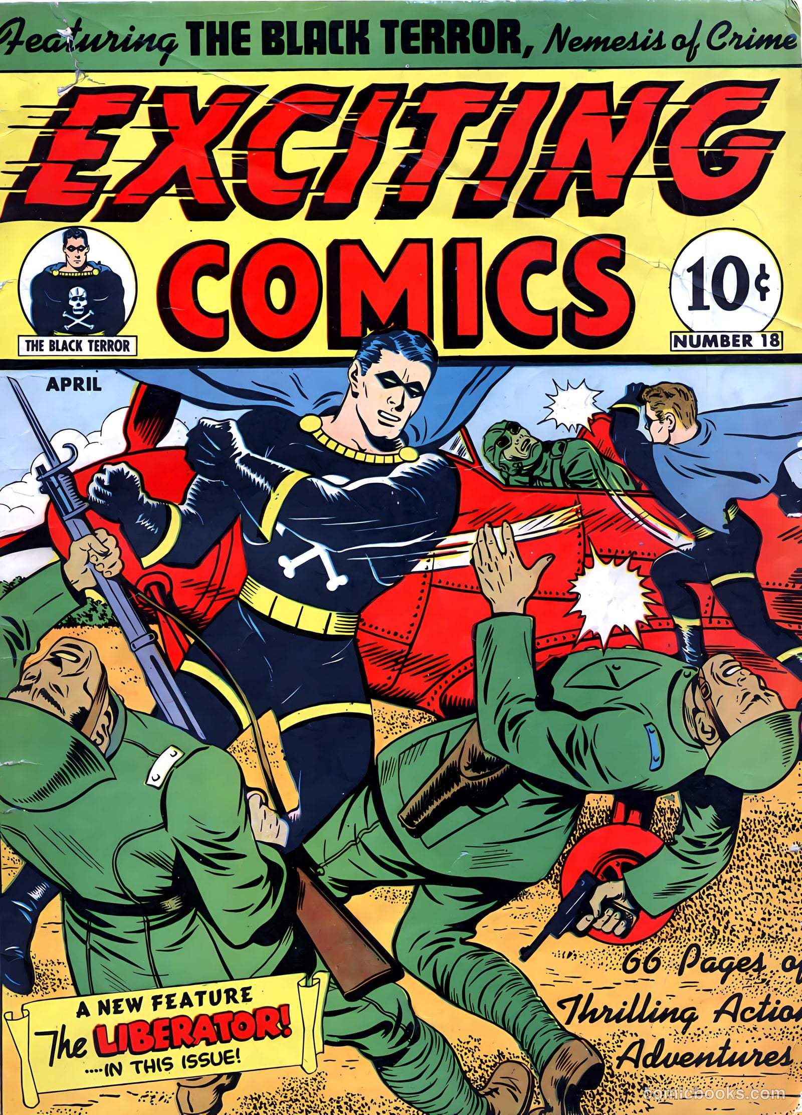 Exciting Comics #18 — page 1 of 68