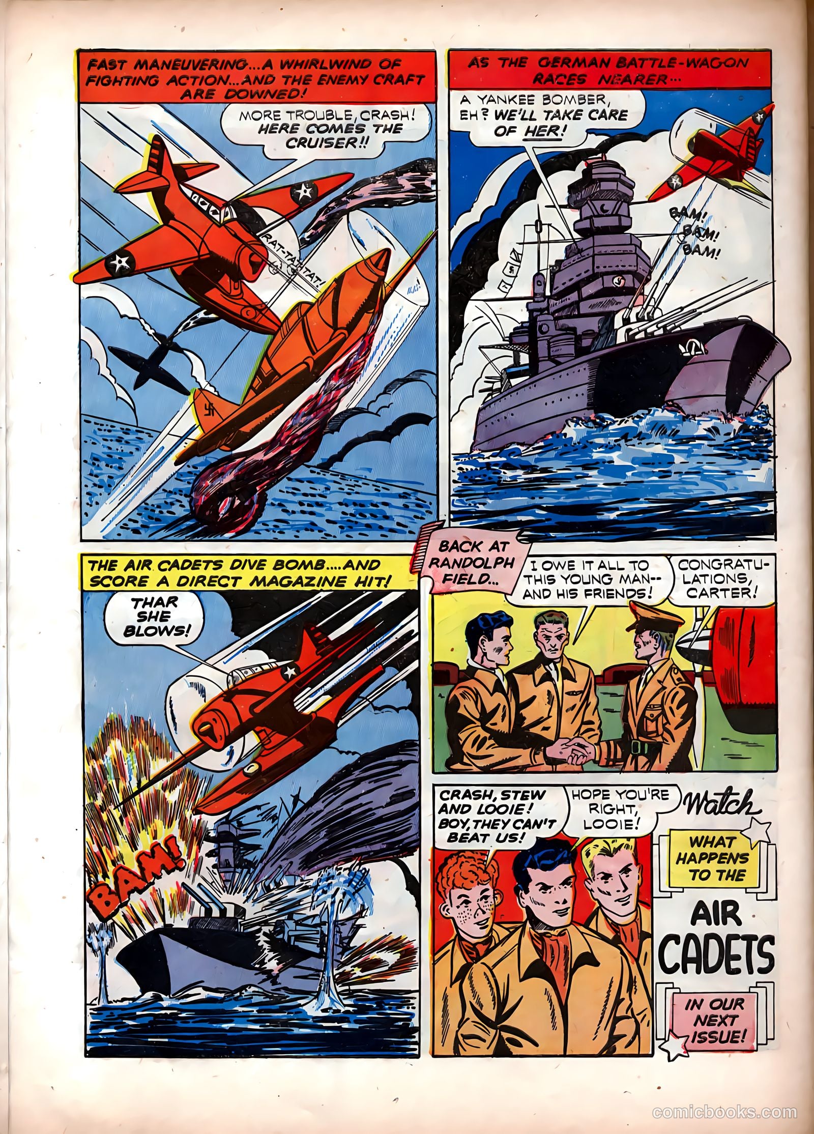 Exciting Comics #18 — page 64 of 68