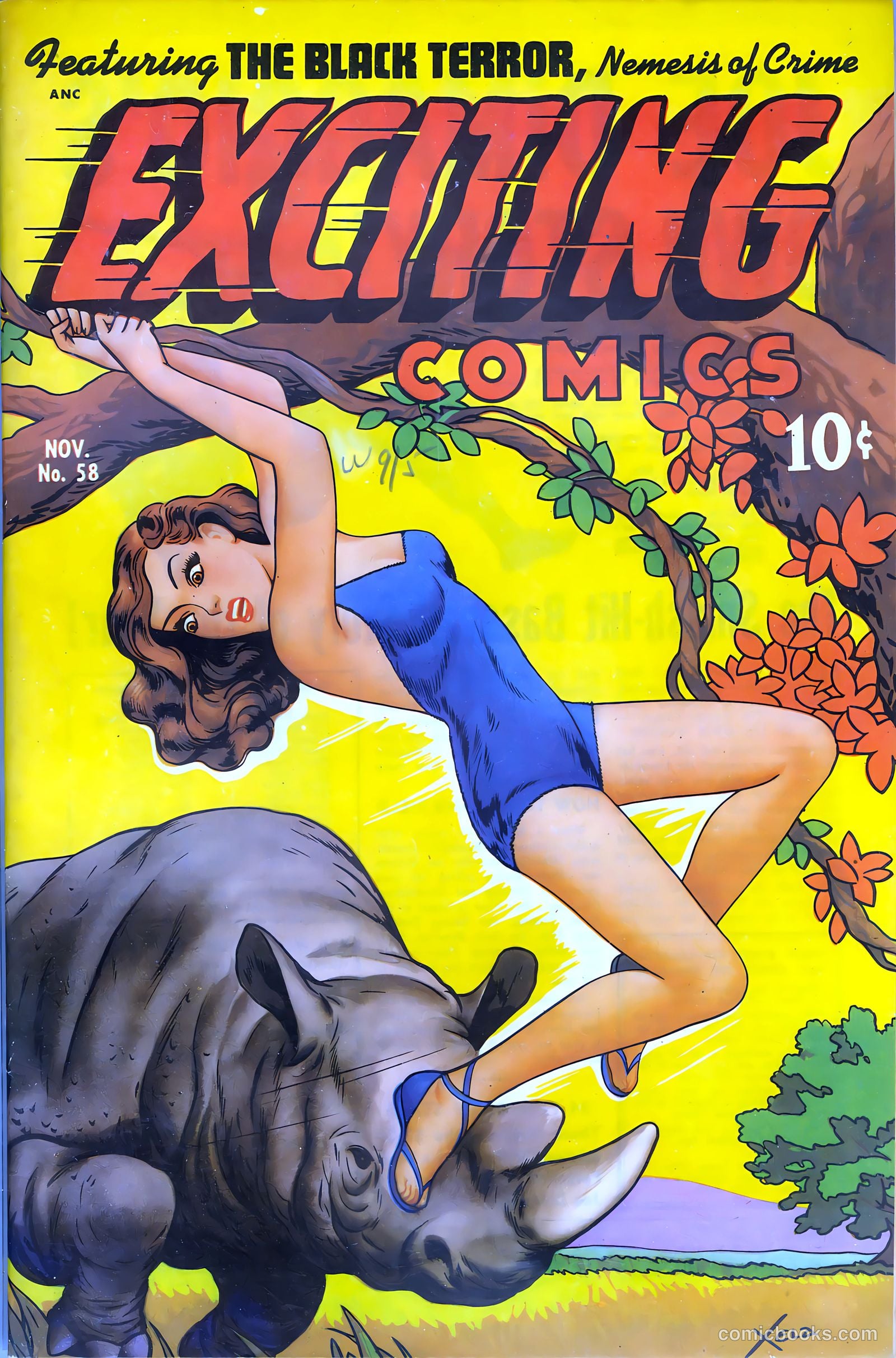 Exciting Comics #58 — page 1 of 51