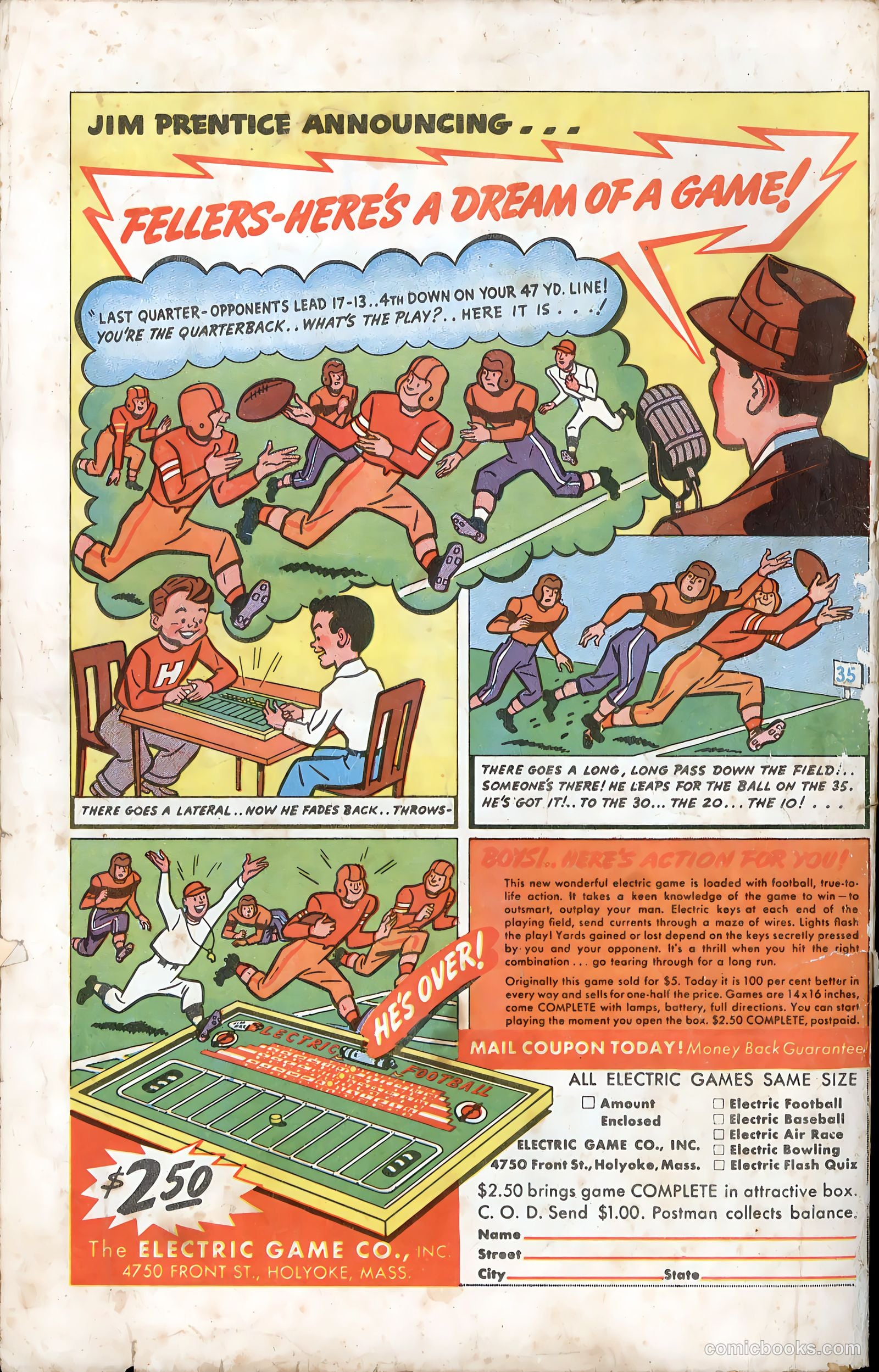 Exciting Comics #58 — page 51 of 51