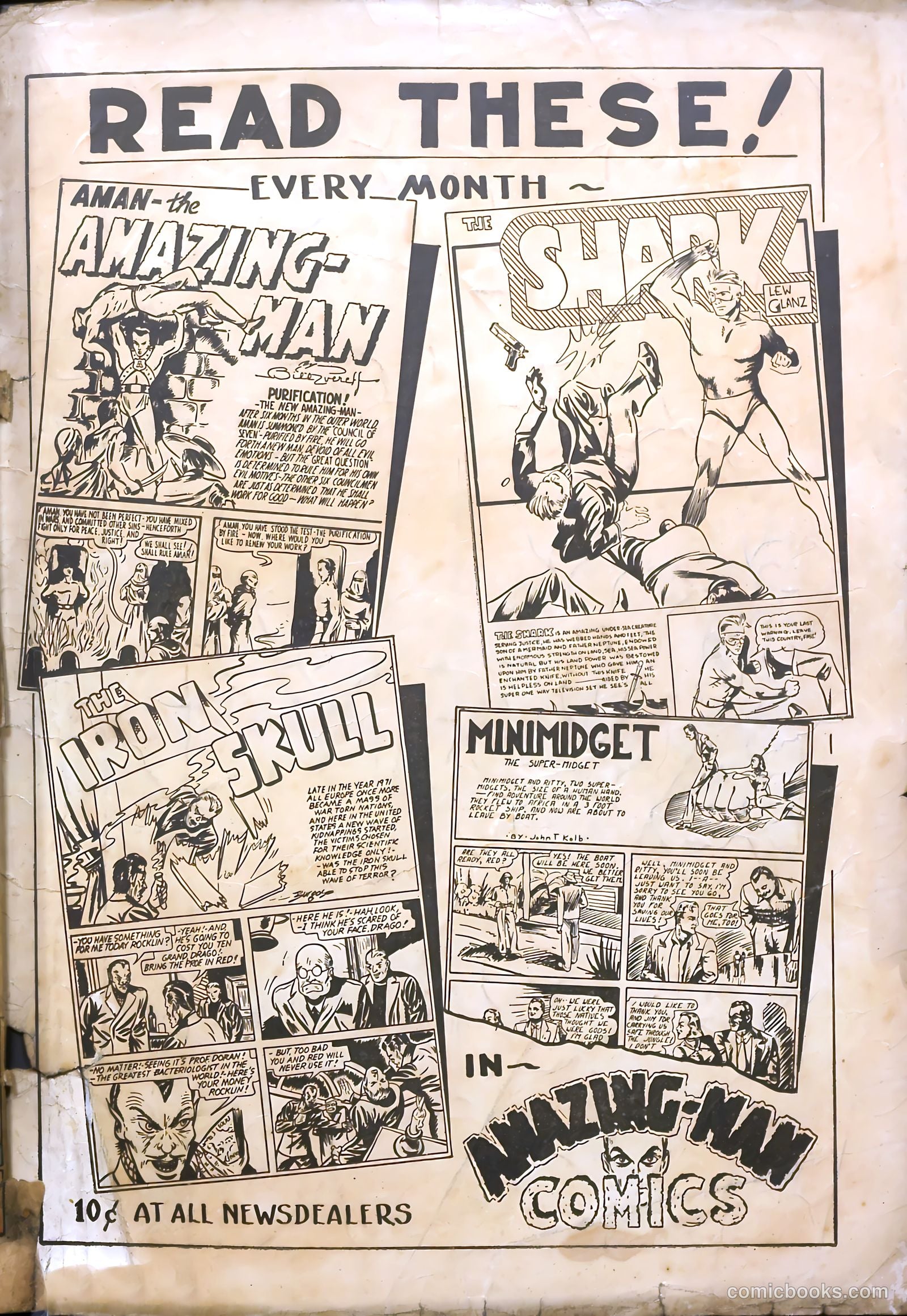 Sure-Fire Comics #3 — page 68 of 69