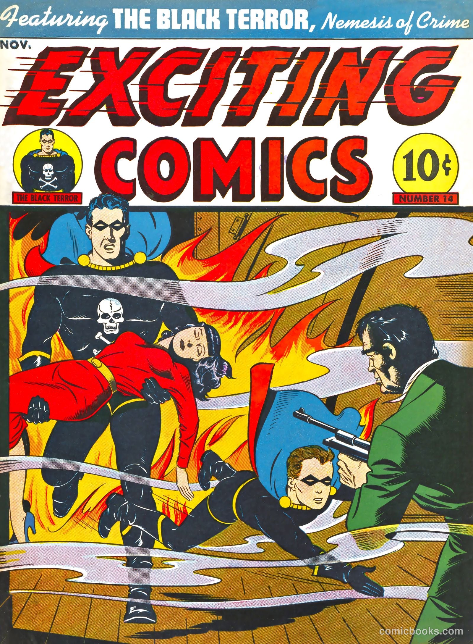 Exciting Comics #14 — page 1 of 69