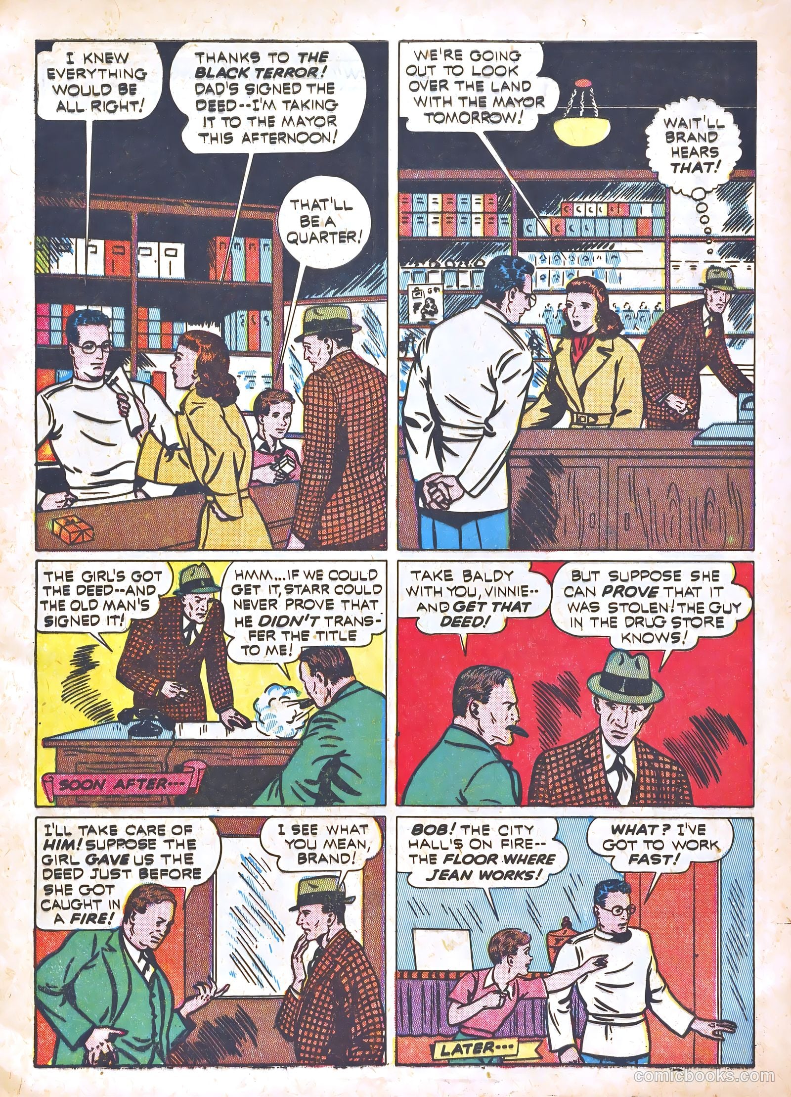 Exciting Comics #14 — page 9 of 69