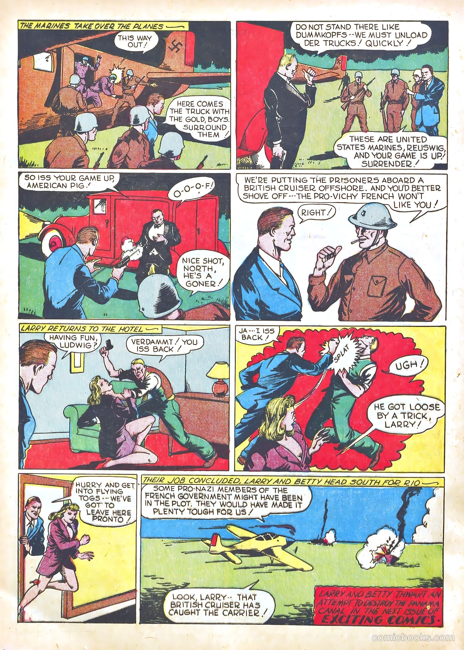 Exciting Comics #14 — page 36 of 69