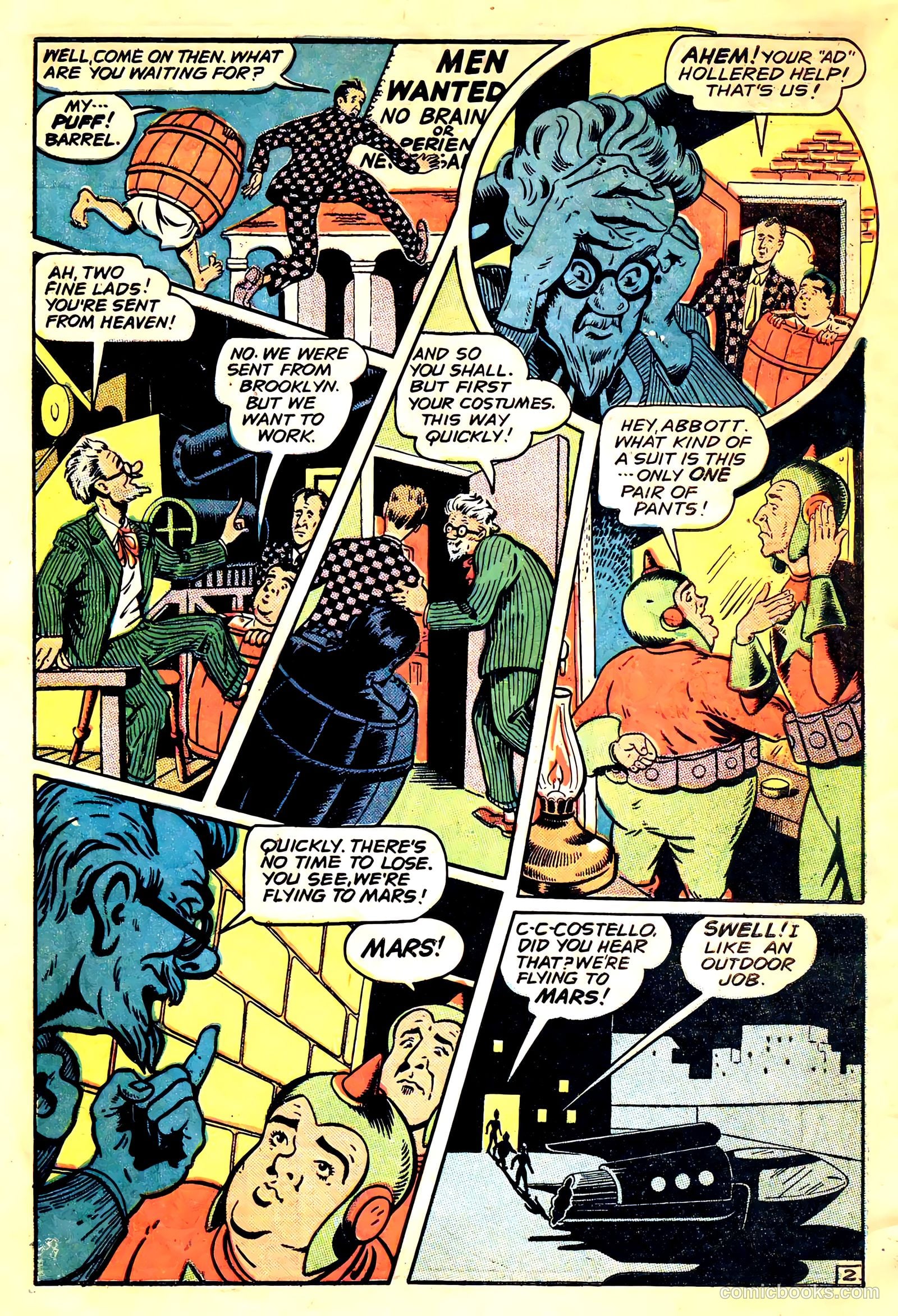 Abbott and Costello Comics #3 — page 4 of 36