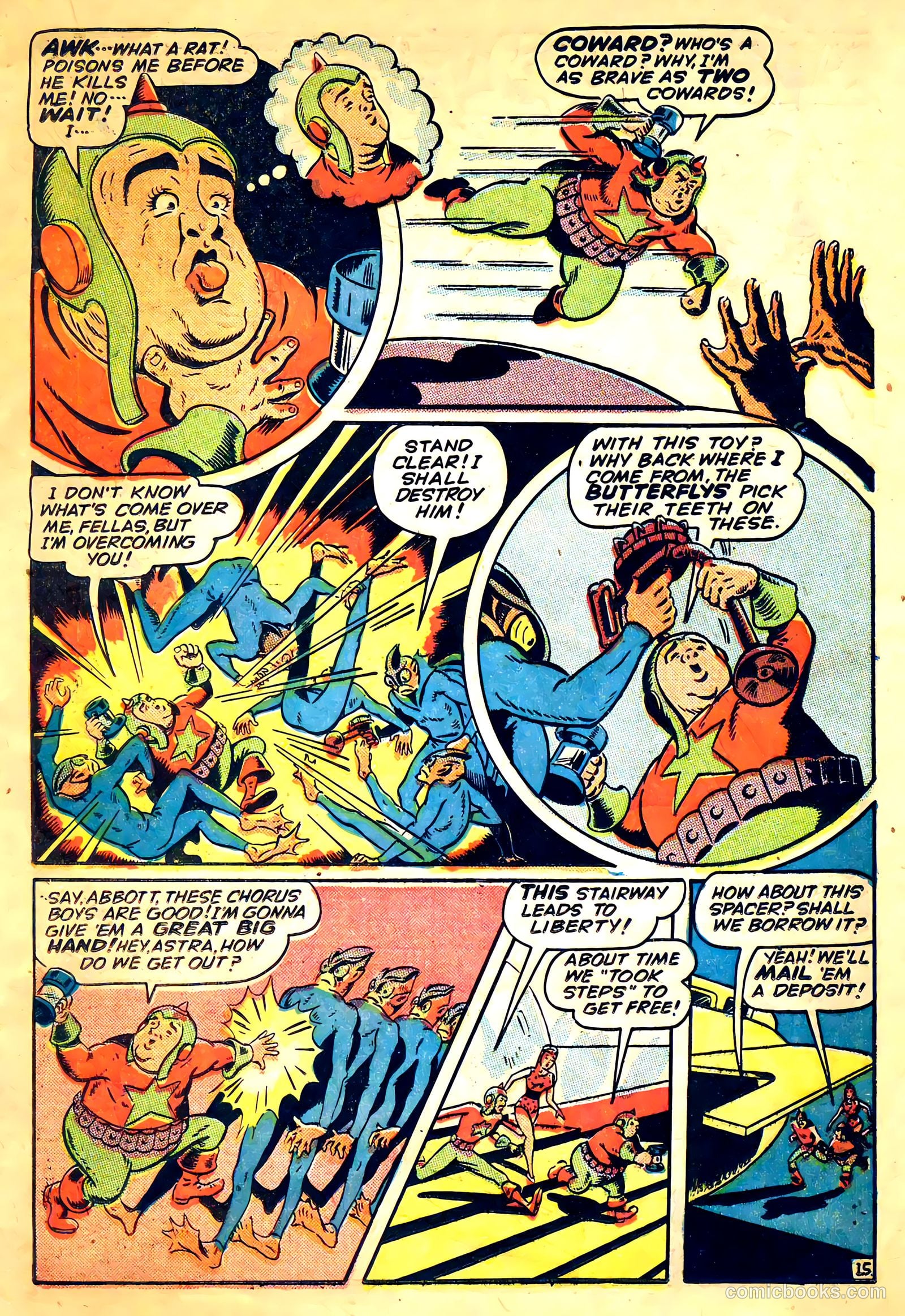 Abbott and Costello Comics #3 — page 17 of 36