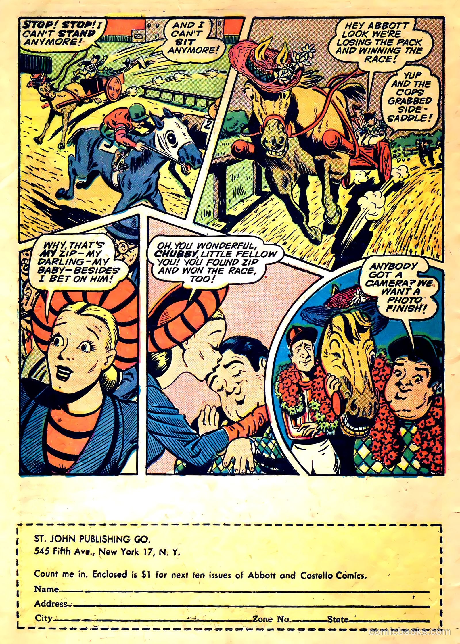 Abbott and Costello Comics #3 — page 32 of 36