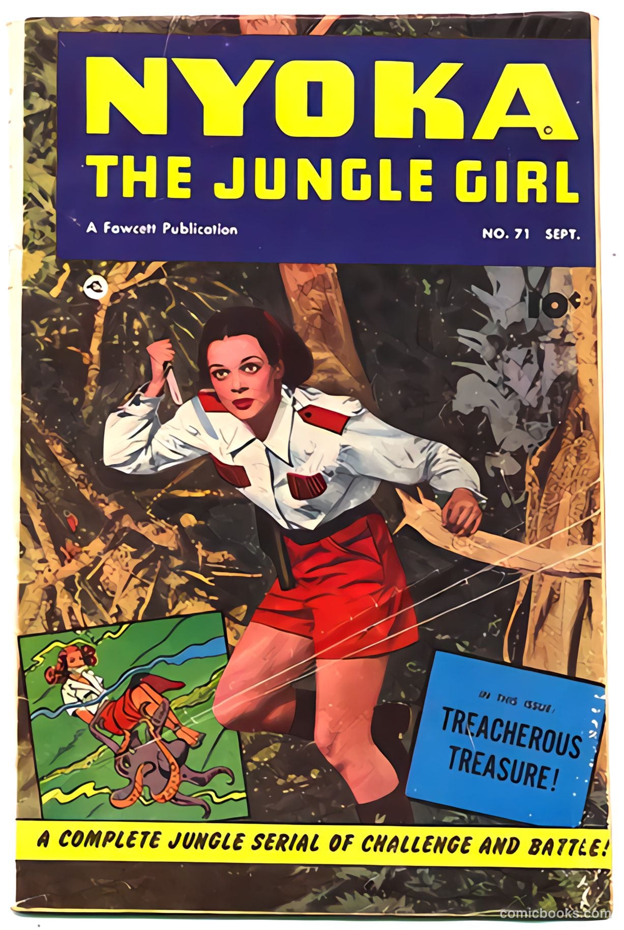 Nyoka the Jungle Girl #71 — page 1 of 37