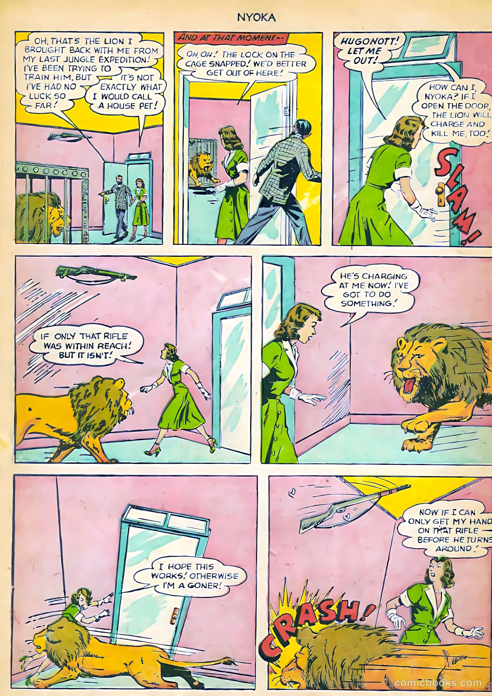 Nyoka the Jungle Girl #71 — page 7 of 37